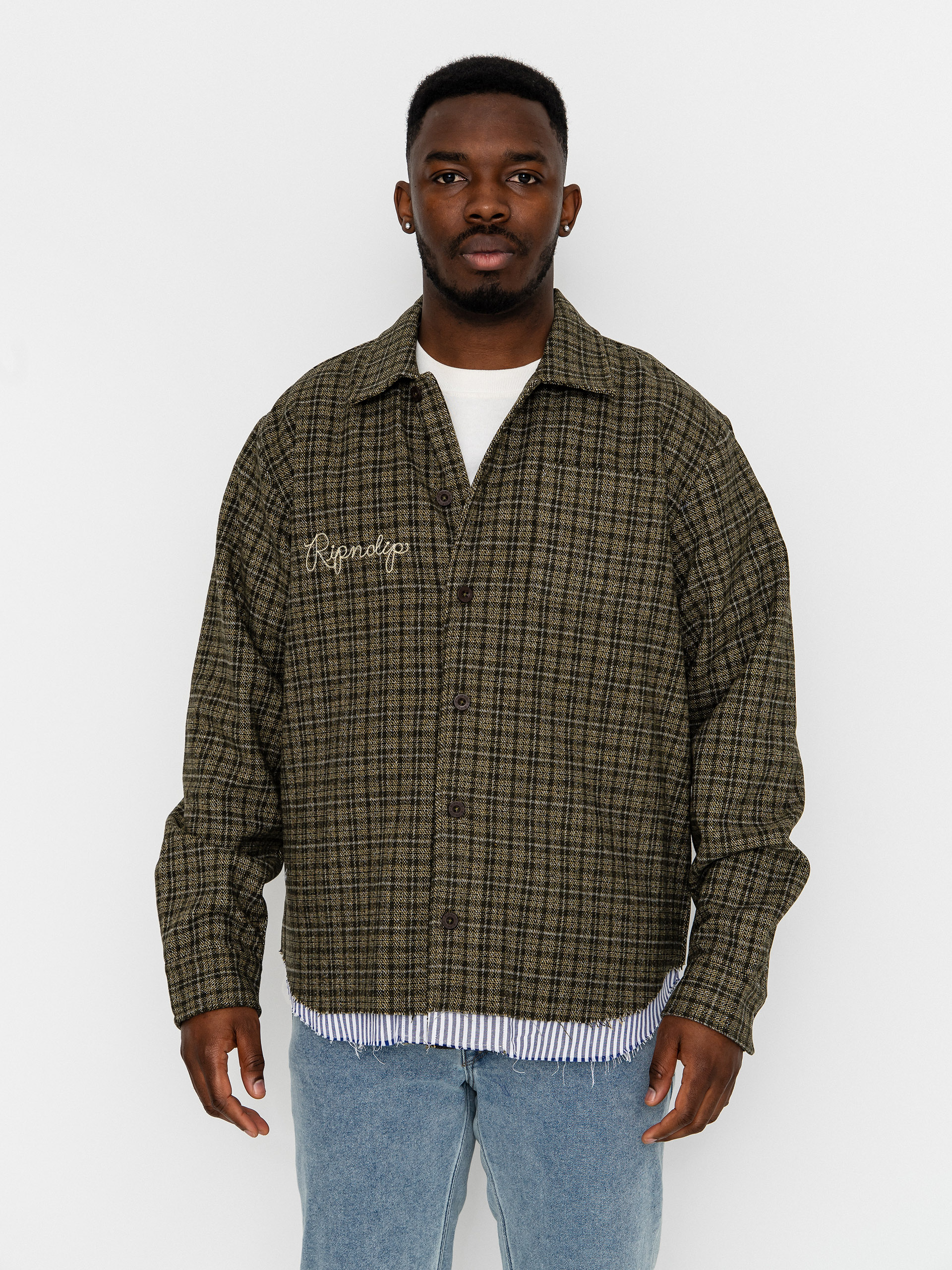 RipNDip Where The Flowers Bloom Flannel Dzseki