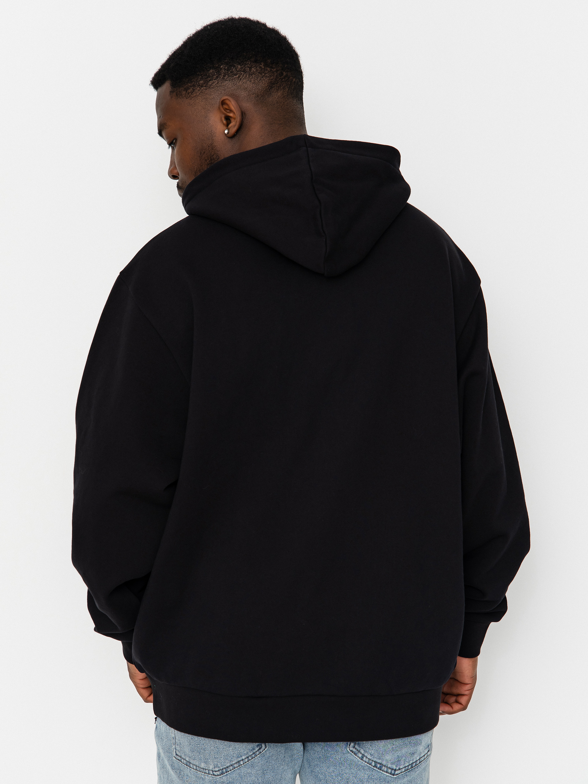 Kapucnis pulóver RipNDip Wasteland HD (black wash)