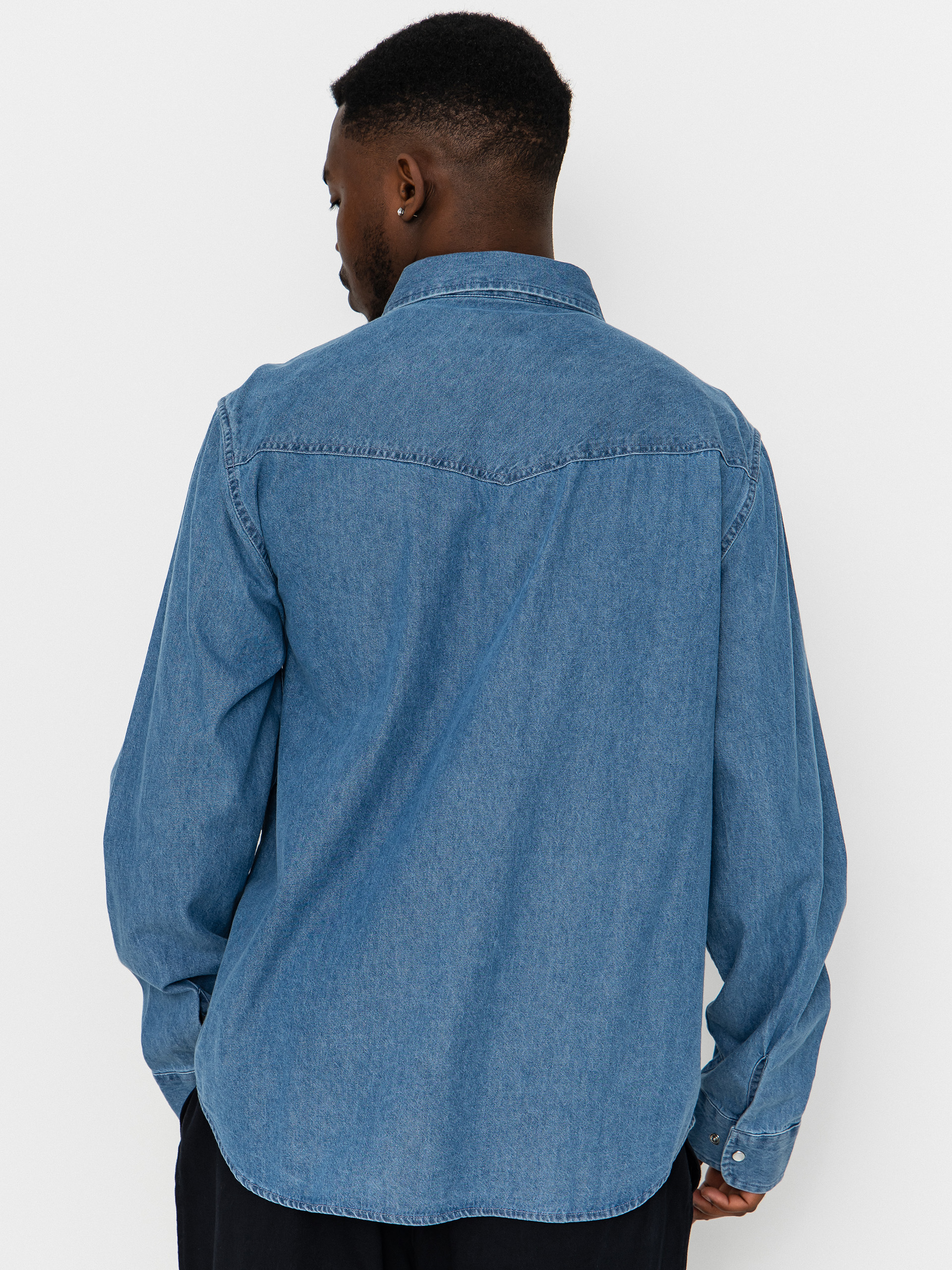 Brixton Waylon Lw Overshirt Ing (med wash chambrey)