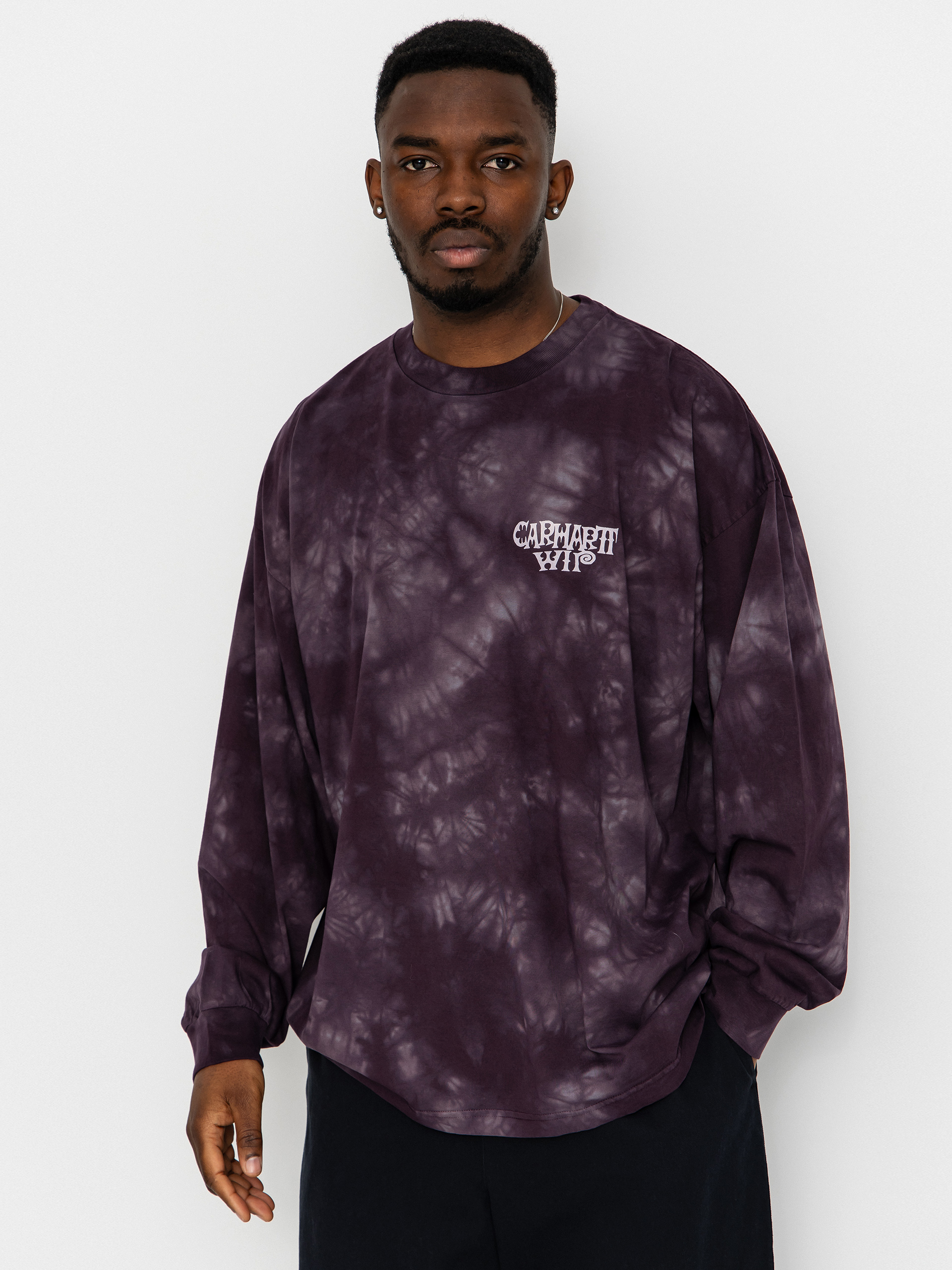 Carhartt WIP Radiate Hosszu00fa ujju00fa felsu0151 (yosemite/cozy purple)