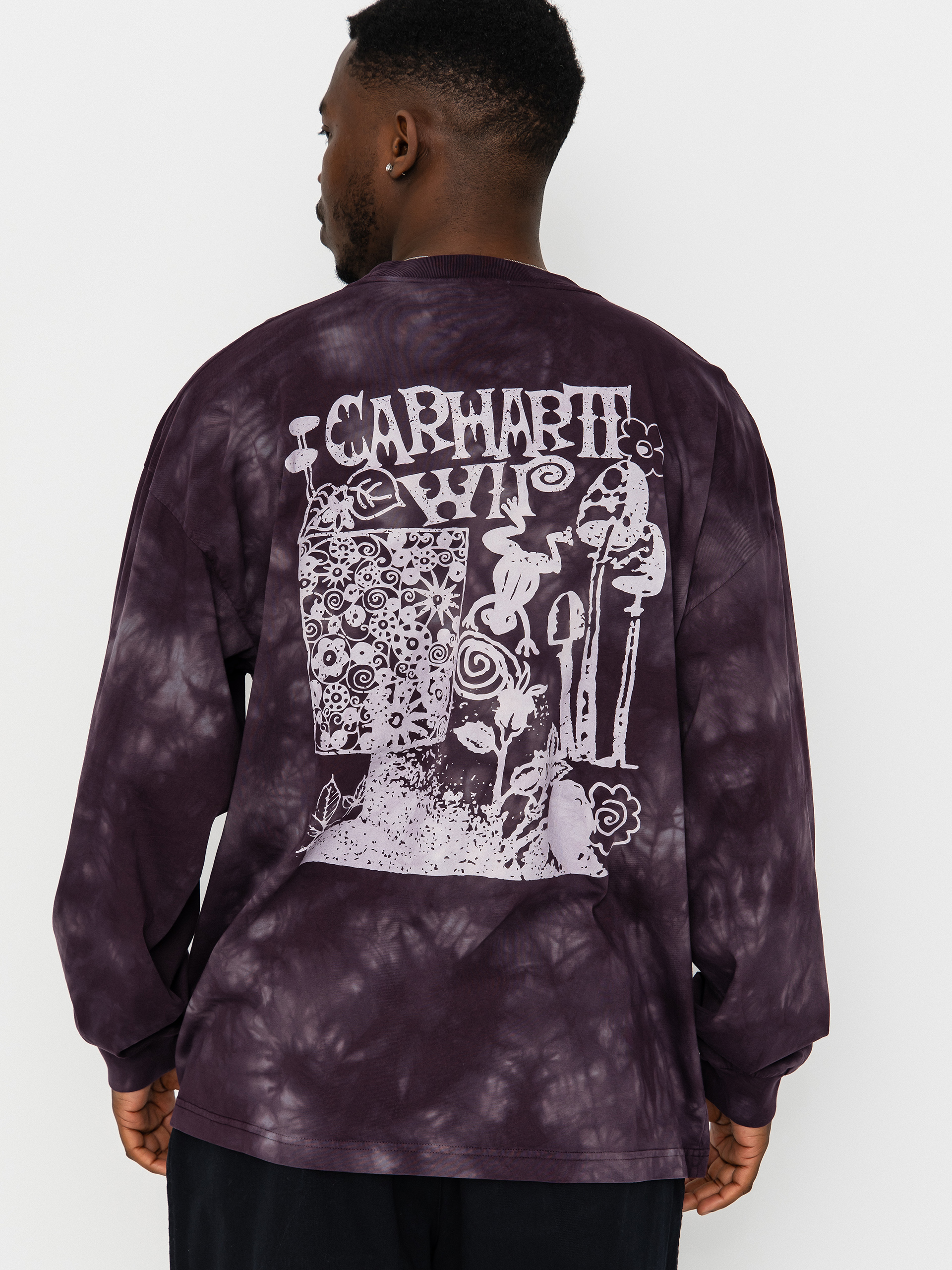 Carhartt WIP Radiate Hosszú ujjú felső (yosemite/cozy purple)