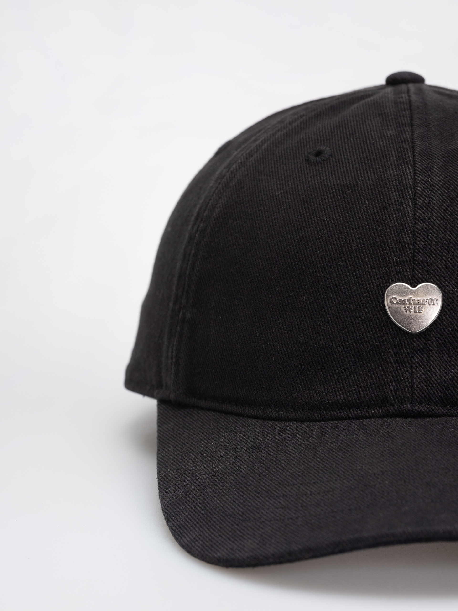 Baseball sapka Carhartt WIP Heart Metal (black/silver)