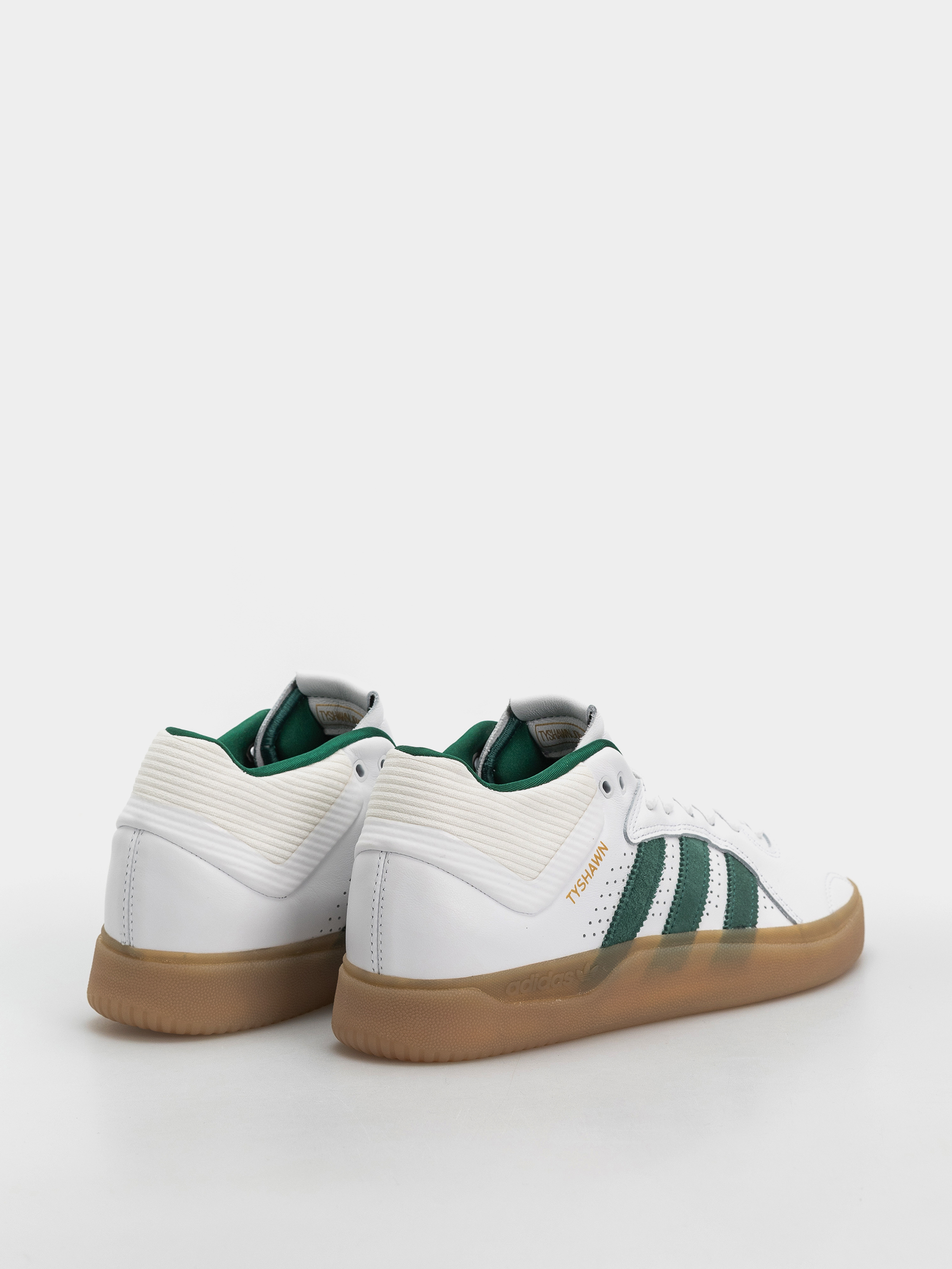 adidas Tyshawn Cipők (ftwwht/cgreen/gum4)