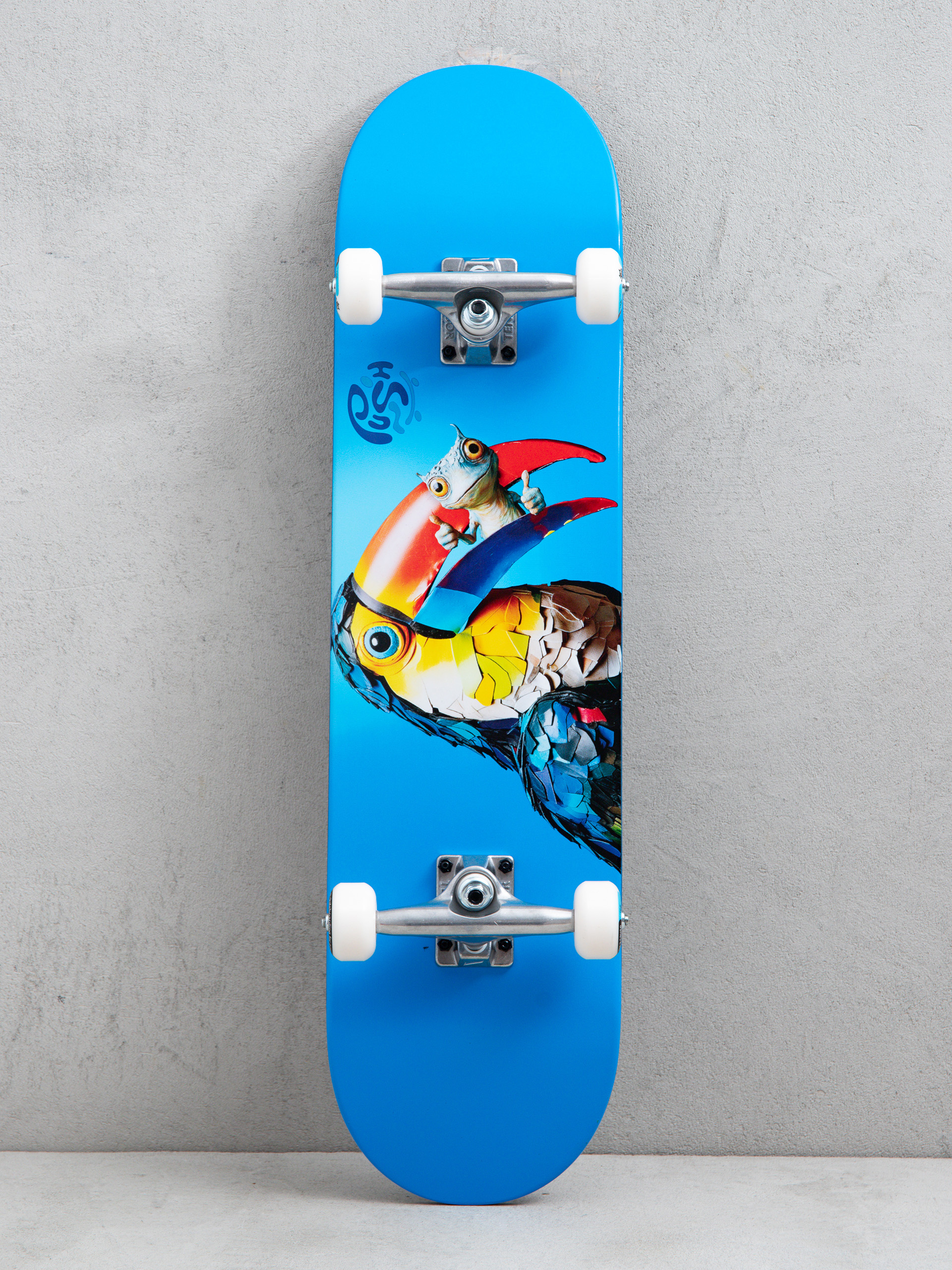 Komplett gördeszka Push Toucan FP (blue)