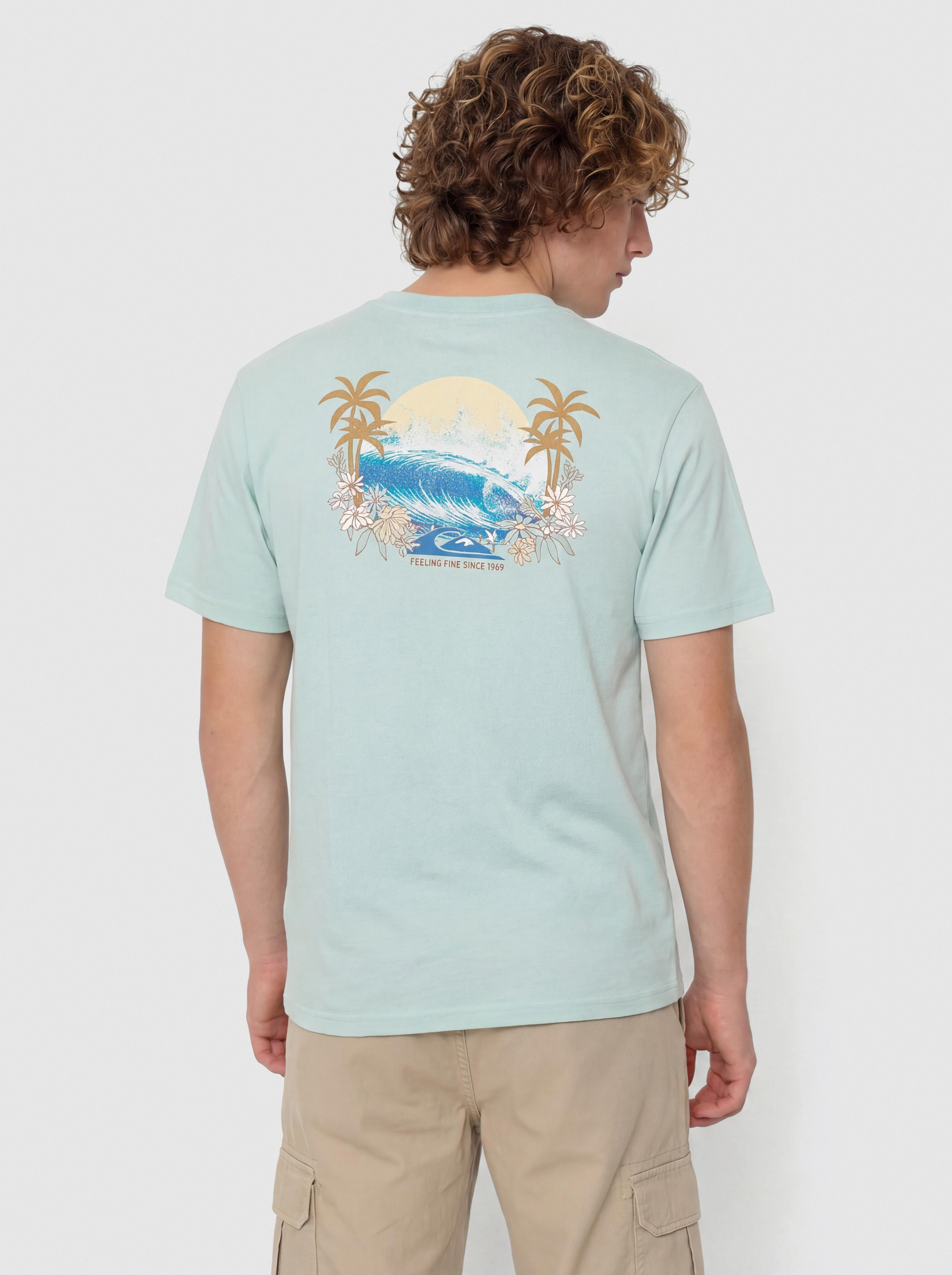 Quiksilver Ev Barrel Paradise Pu00f3lu00f3 (blue haze)