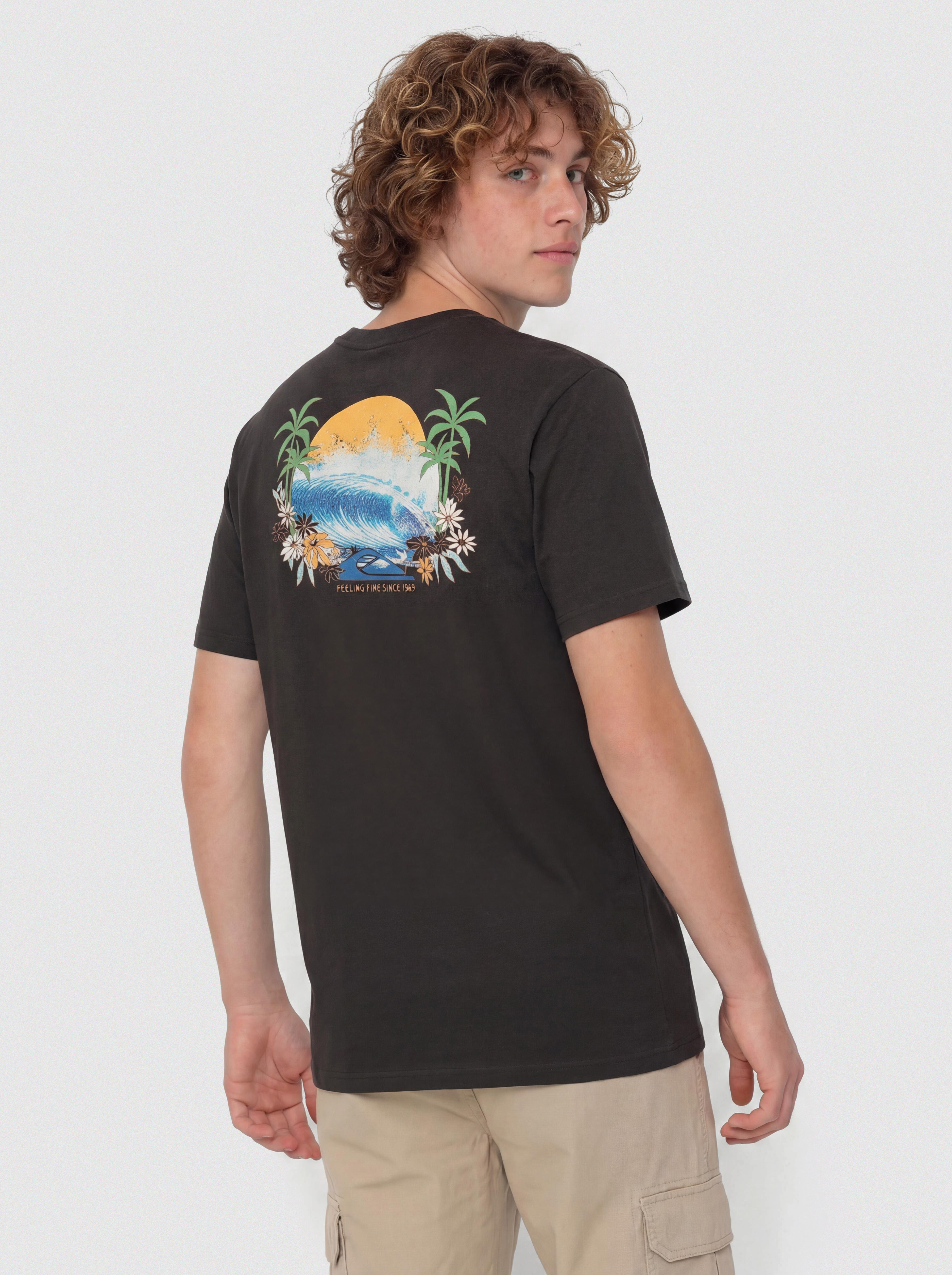 Quiksilver Ev Barrel Paradise Póló (tarmac)