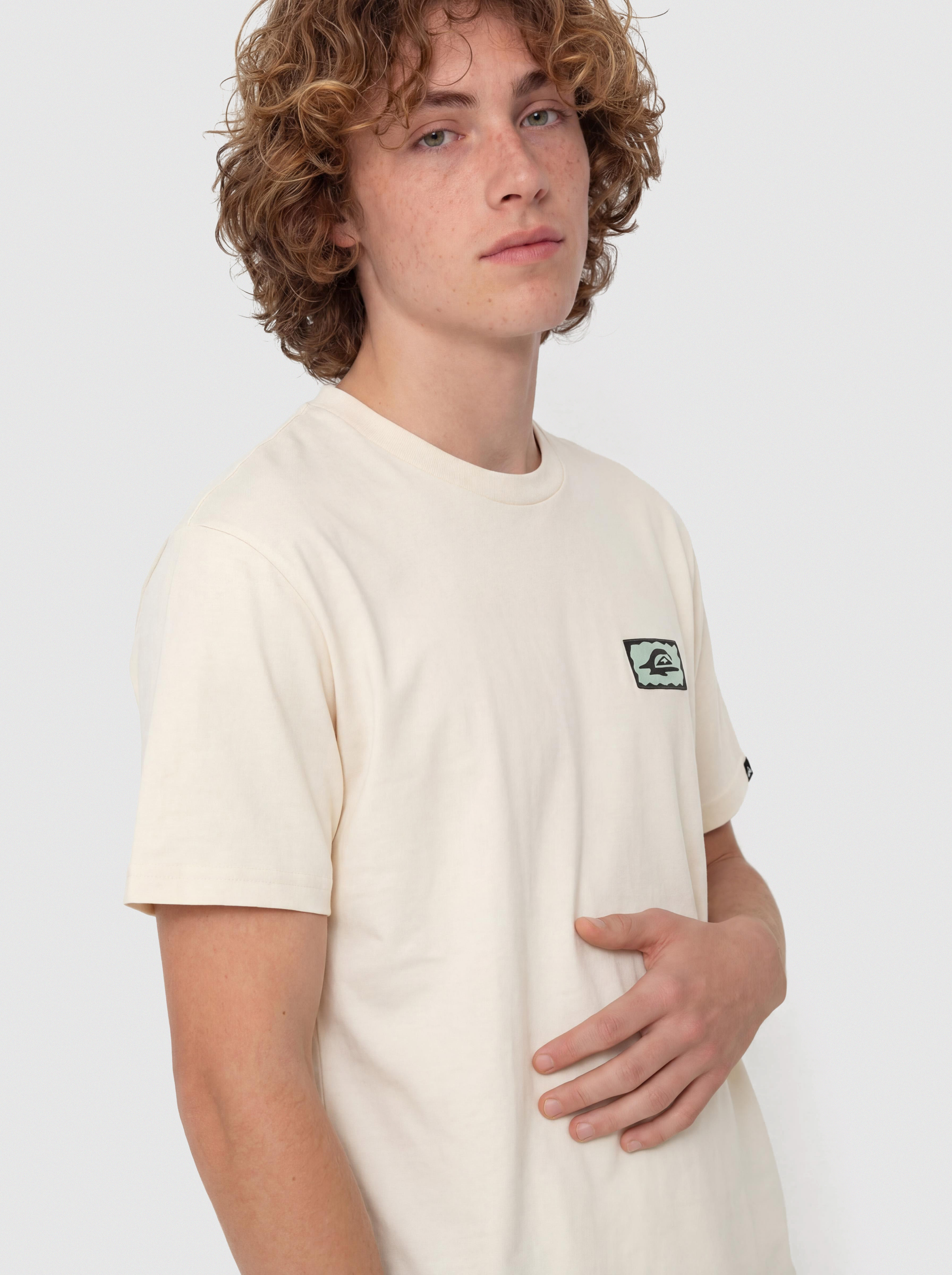 Quiksilver Serenity Splash Pu00f3lu00f3 (bone white)