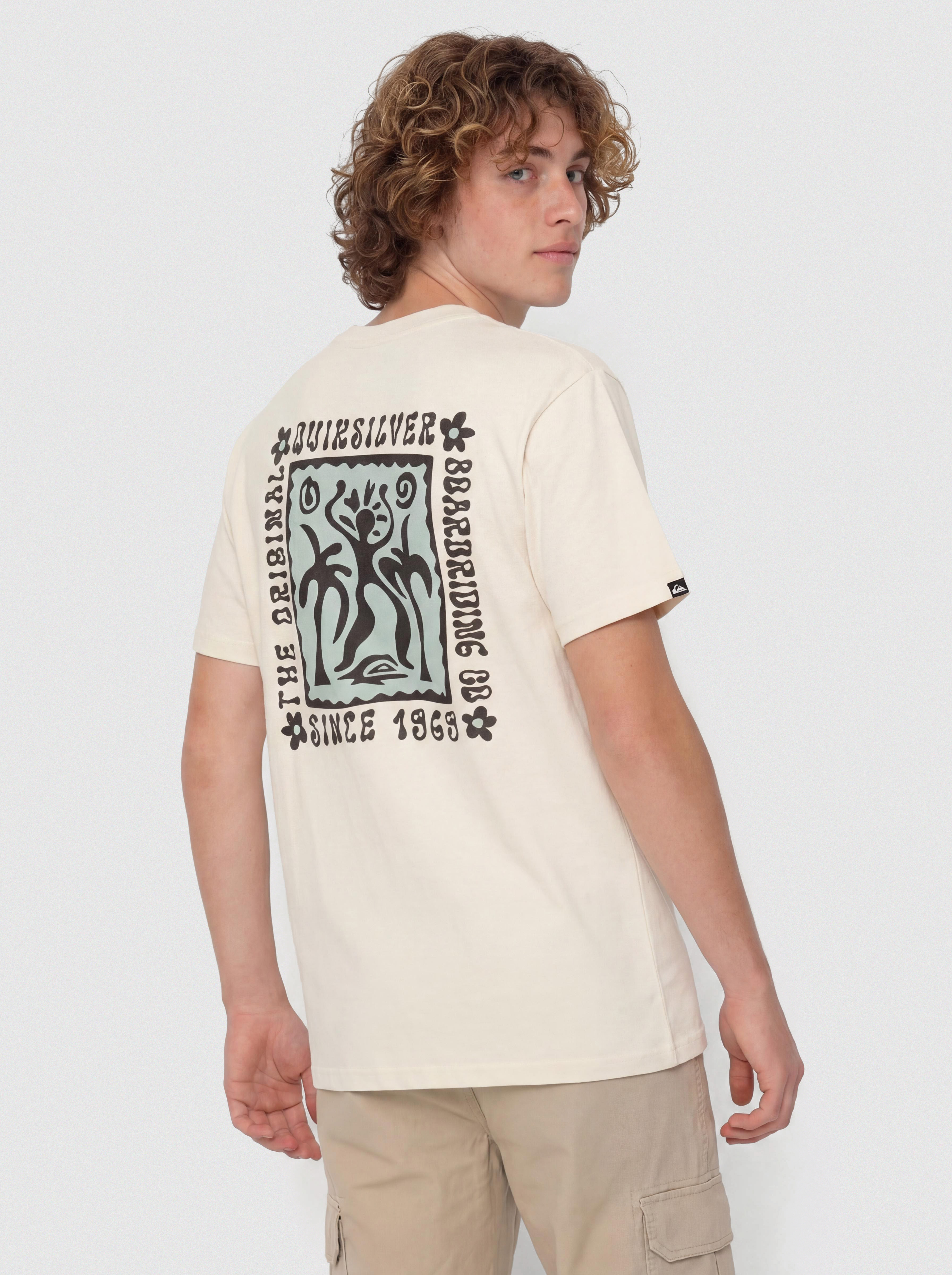 Quiksilver Serenity Splash Póló (bone white)