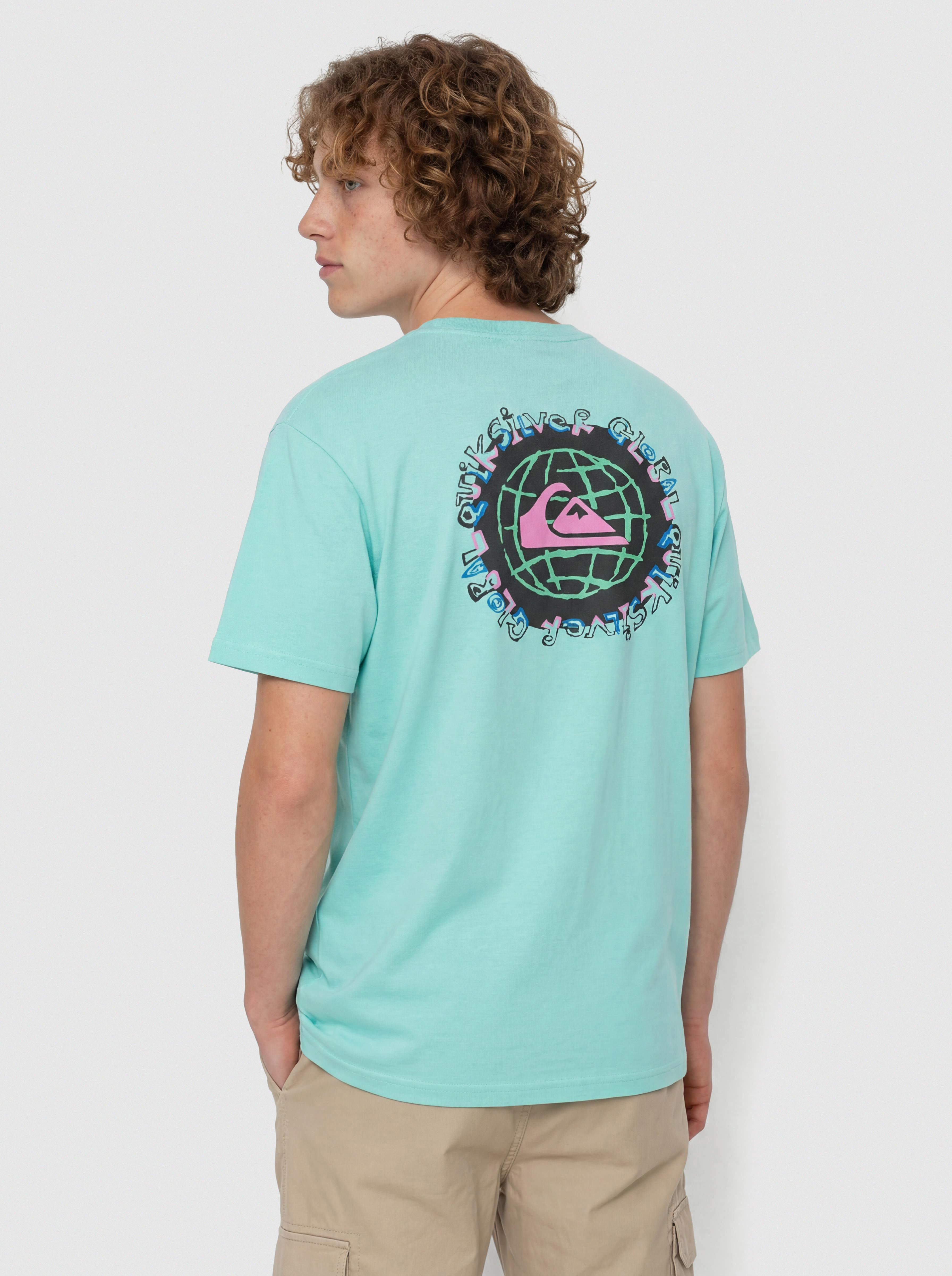 Quiksilver Global Heat Póló (aqua sky)