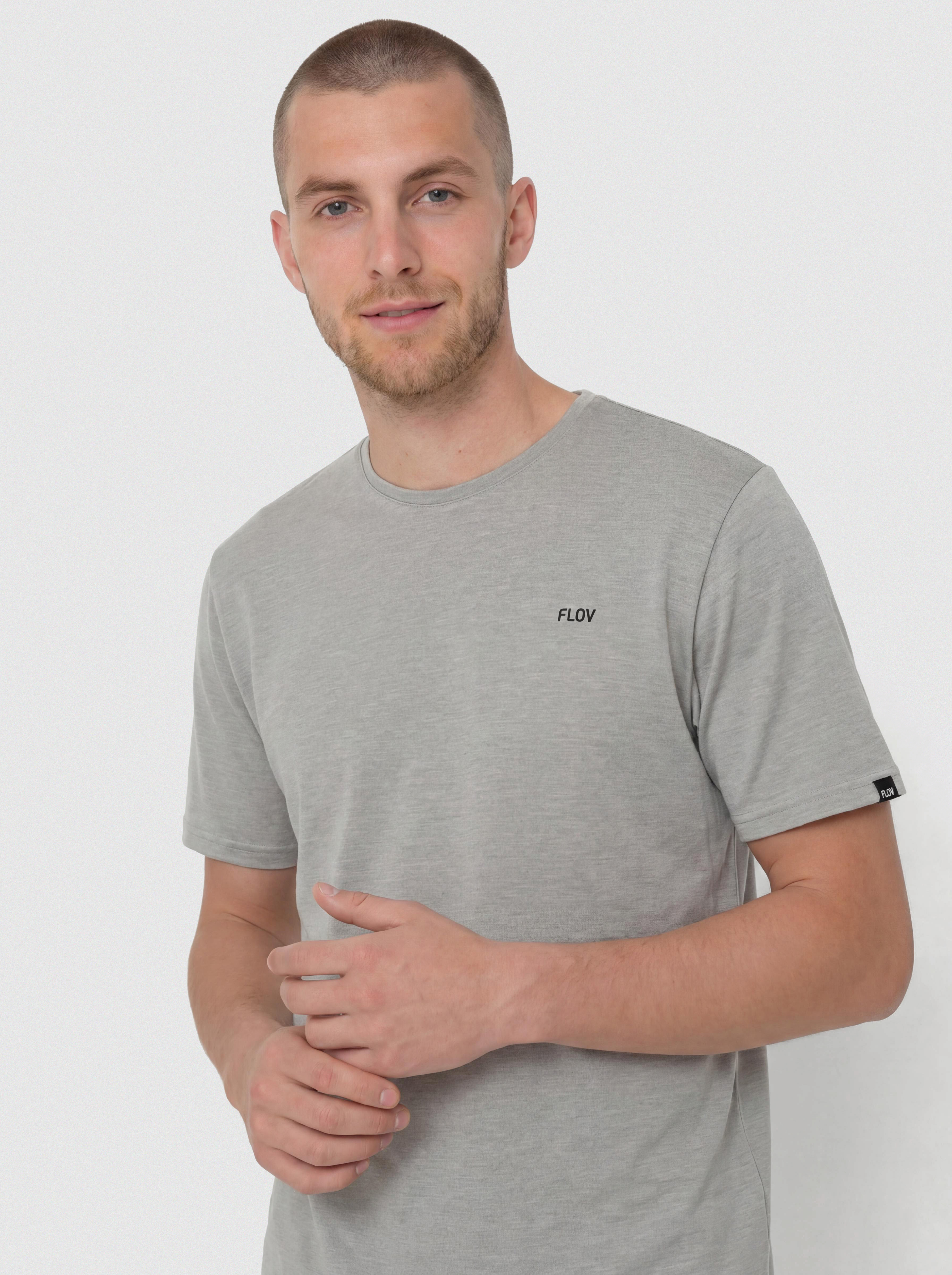 FLOV Timberon Póló (light grey/dark grey)