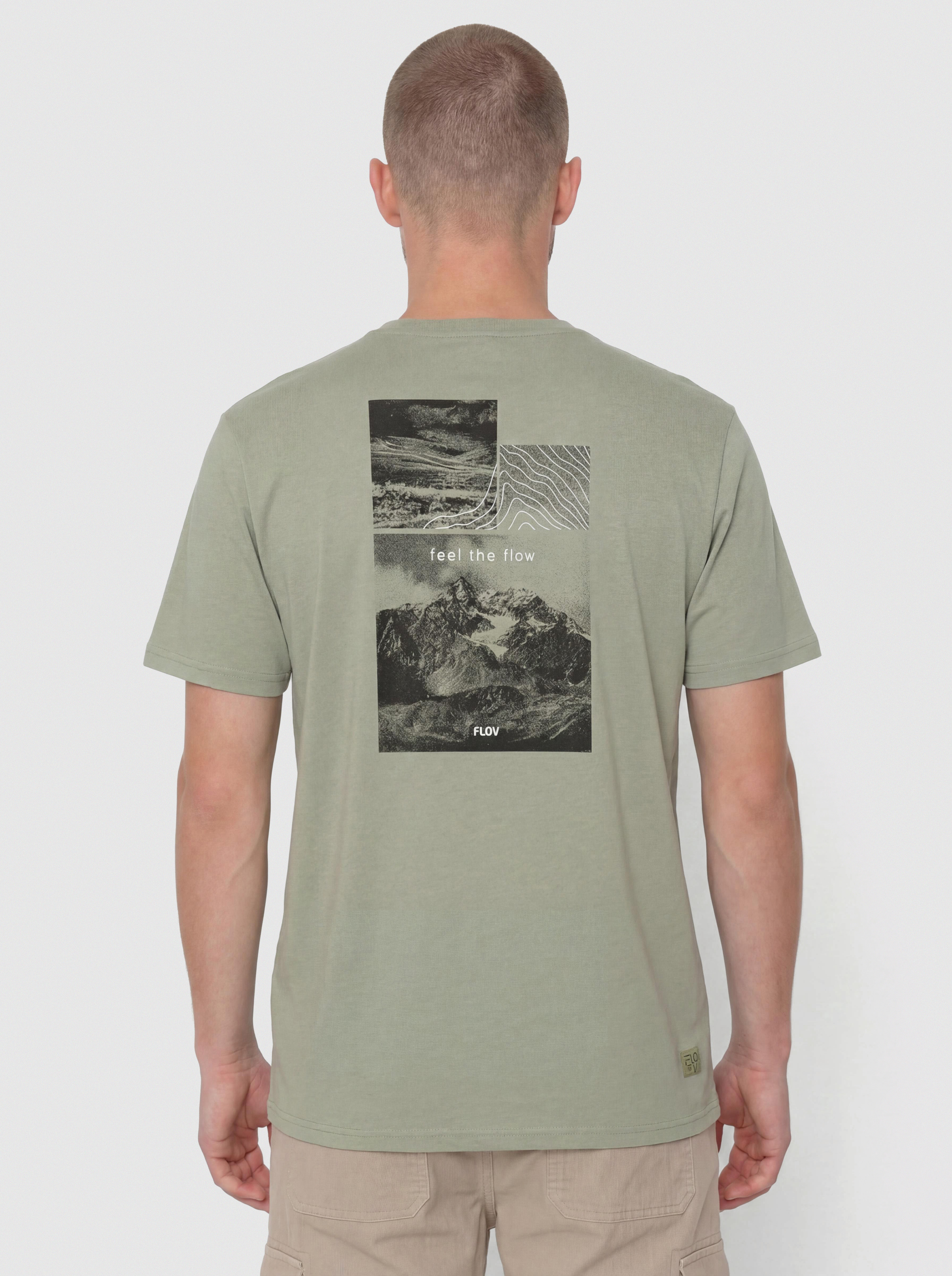 FLOV Morro Póló (green/dark grey)