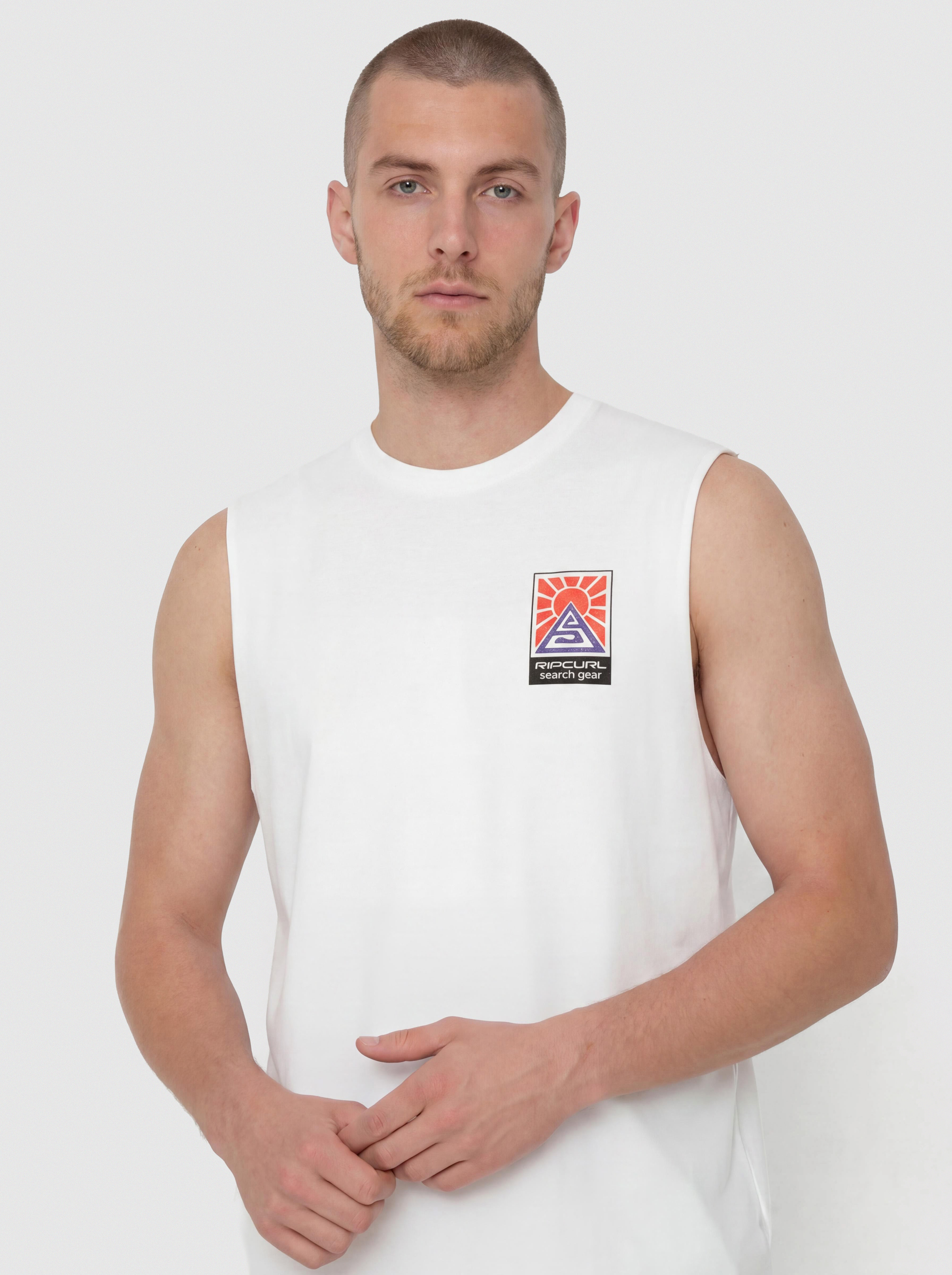 Rip Curl Search Dawn Muscle Póló (bone)