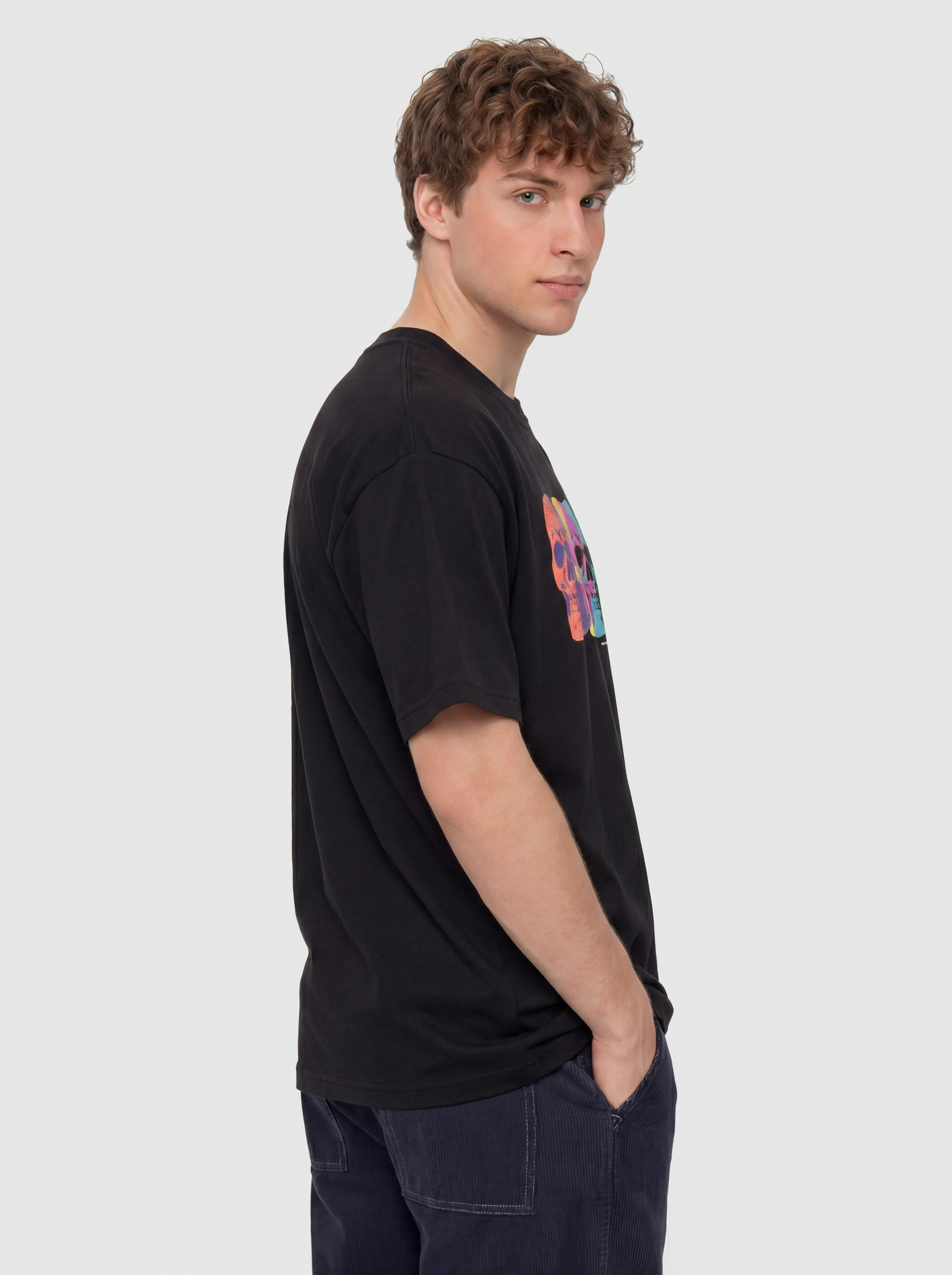 Póló Vans Bone Head Loose (black)