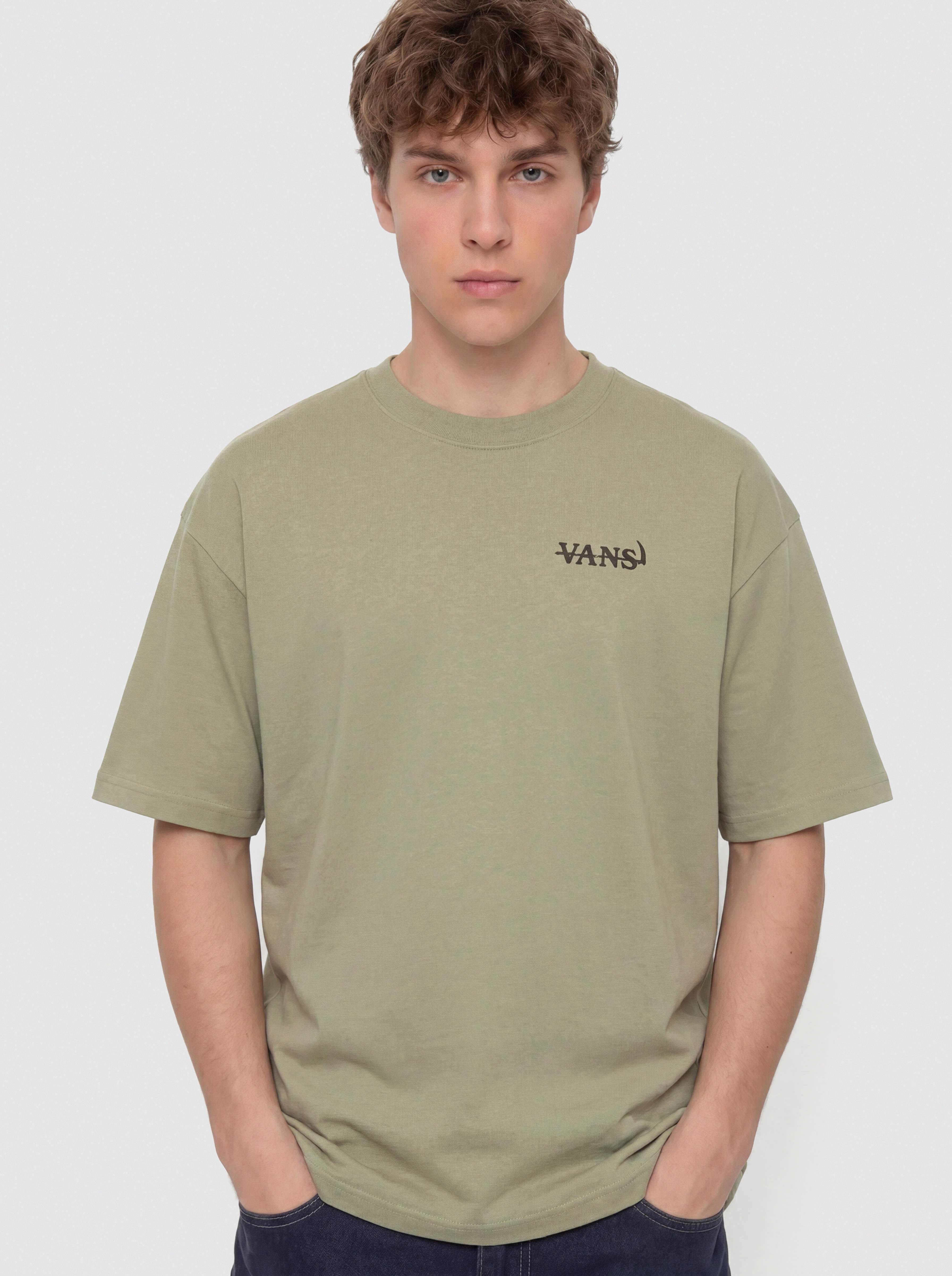 Vans All & Nought Loose Póló (soft sage)