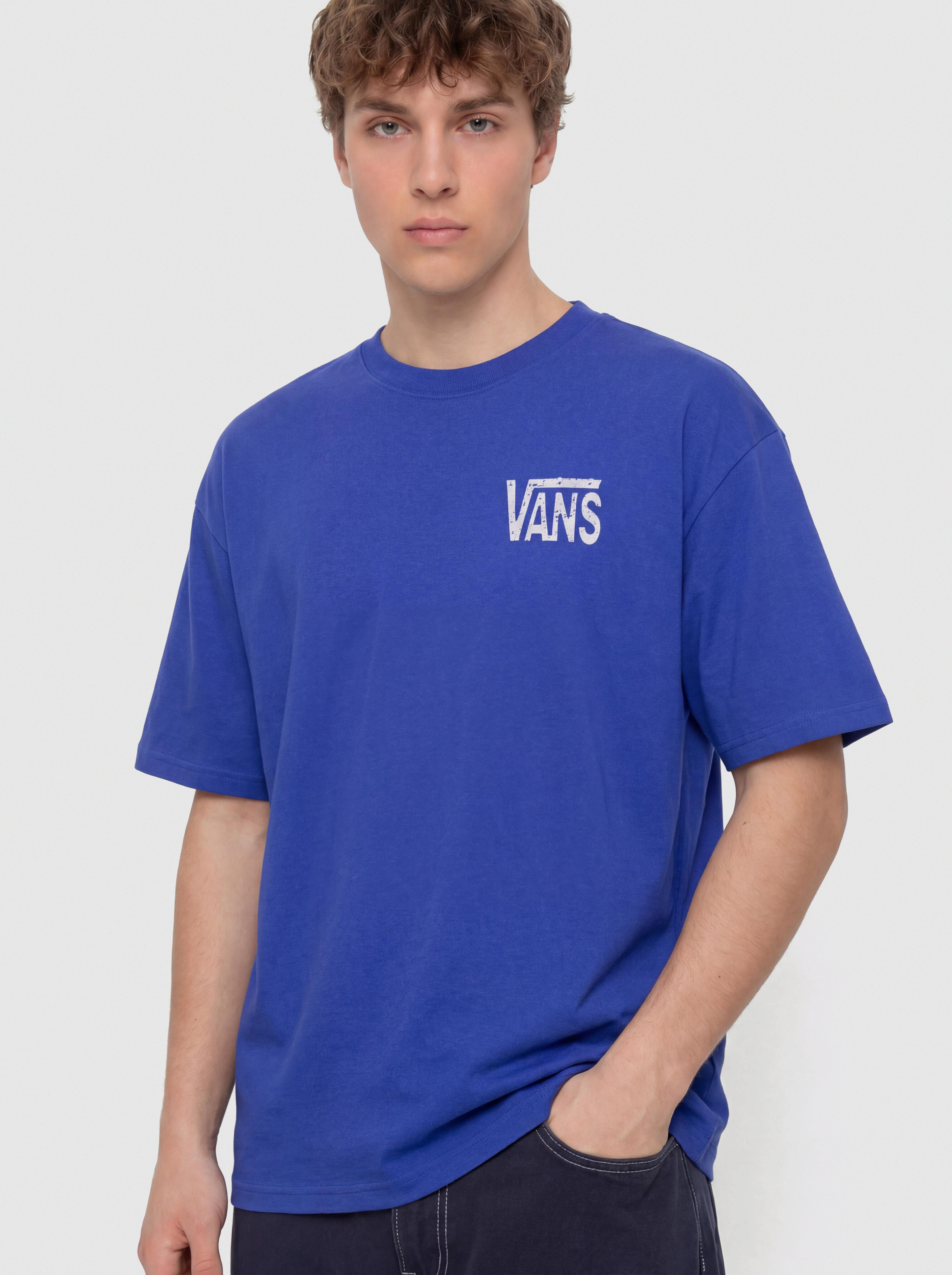 Vans Side Talk Póló (royal cobalt)