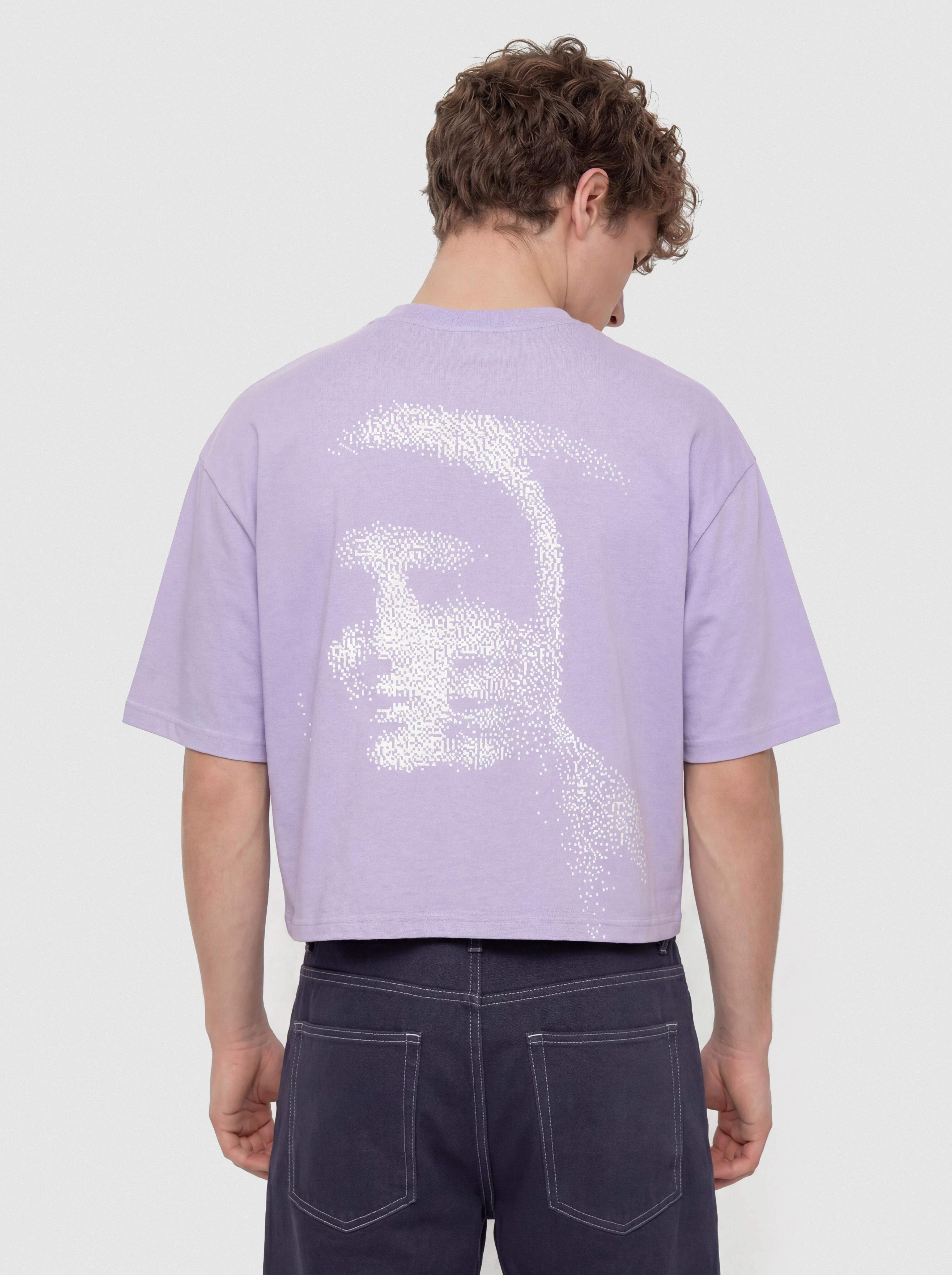 Vans Lx Blurred Face Póló (soft orchid)