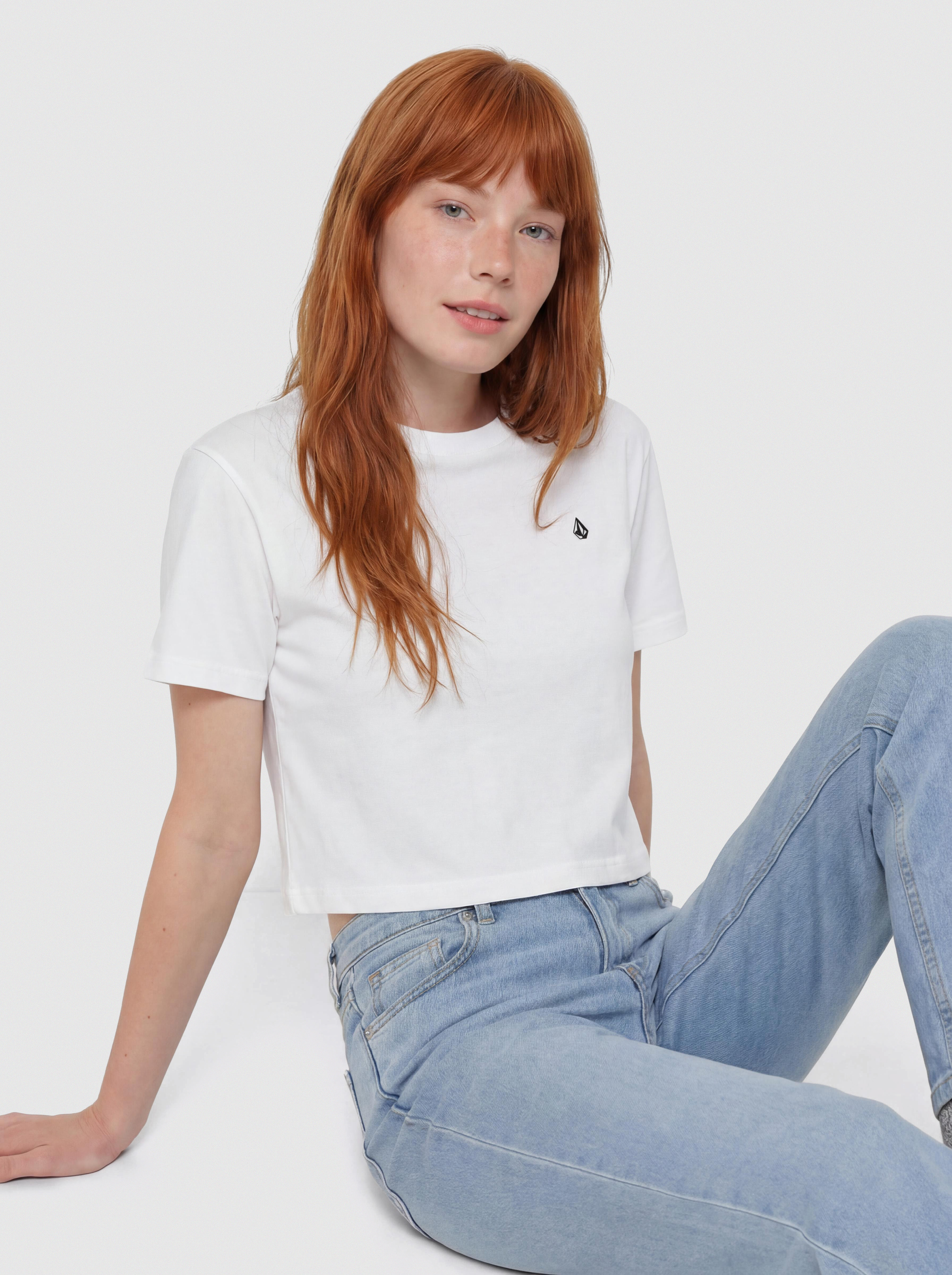 Volcom Stone Blanks Up Wmn Póló (white)