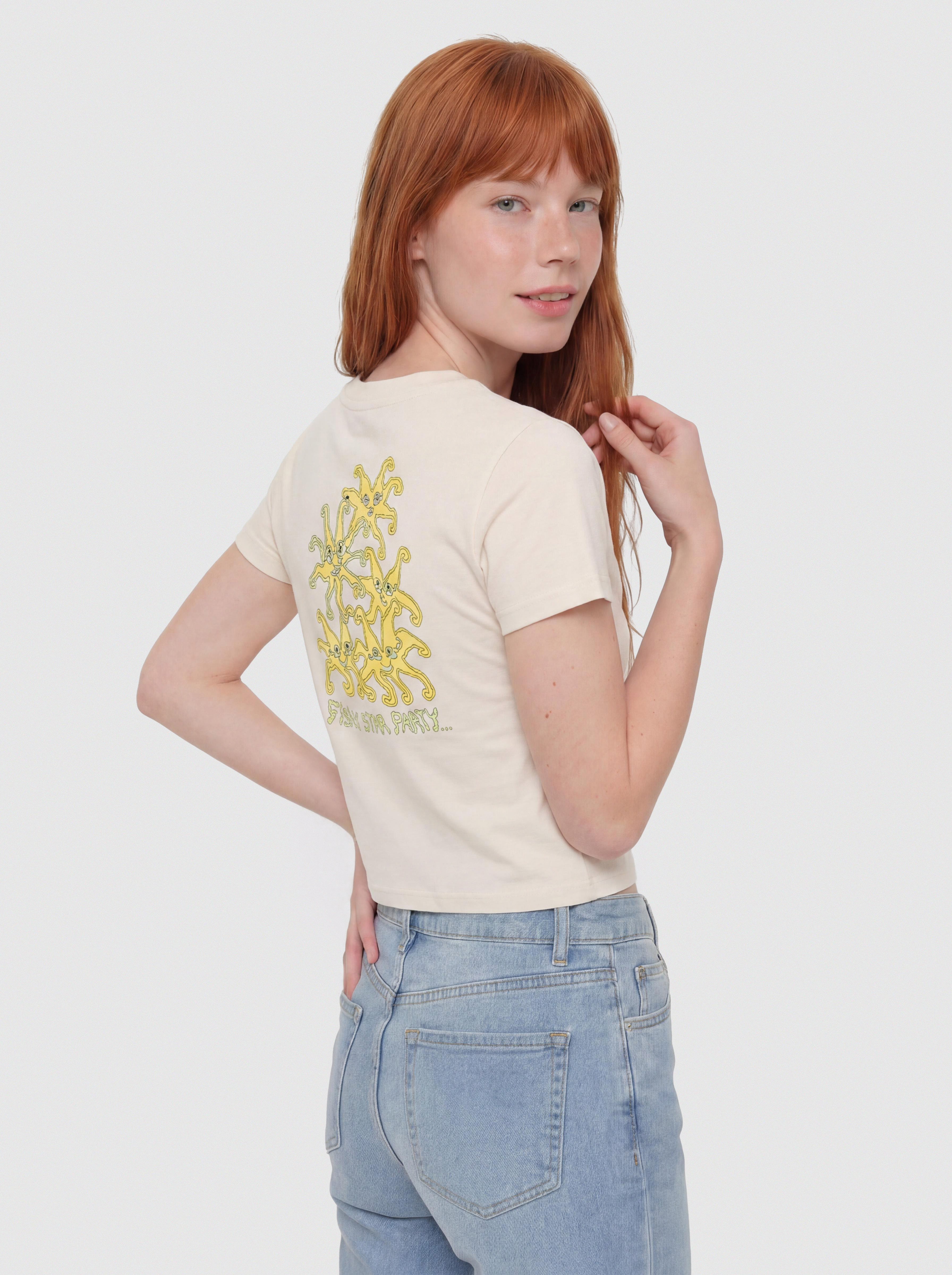 Volcom Moove On Wmn Póló (vintage white)