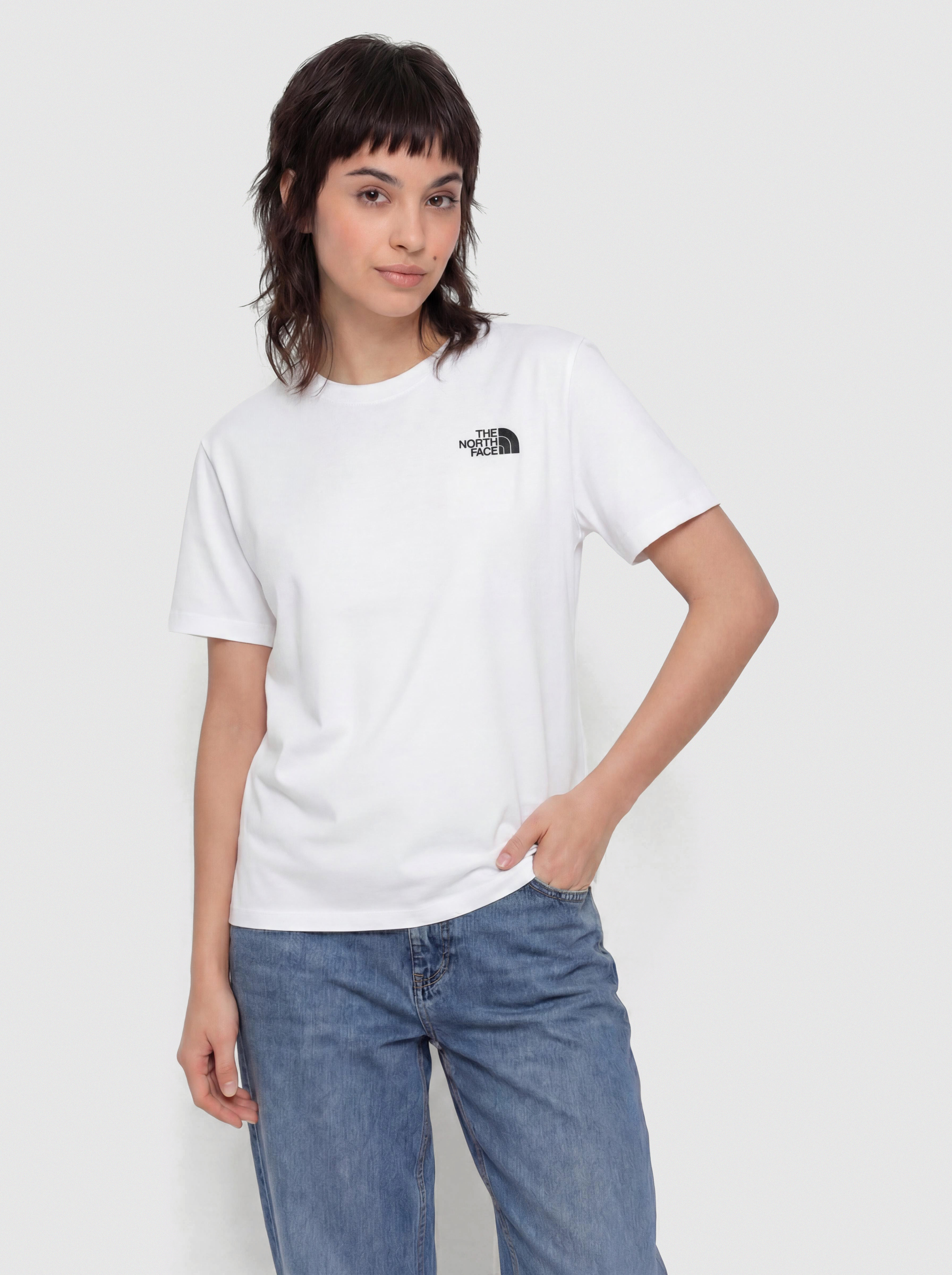 Póló The North Face Essential Oversize Wmn (tnf white)