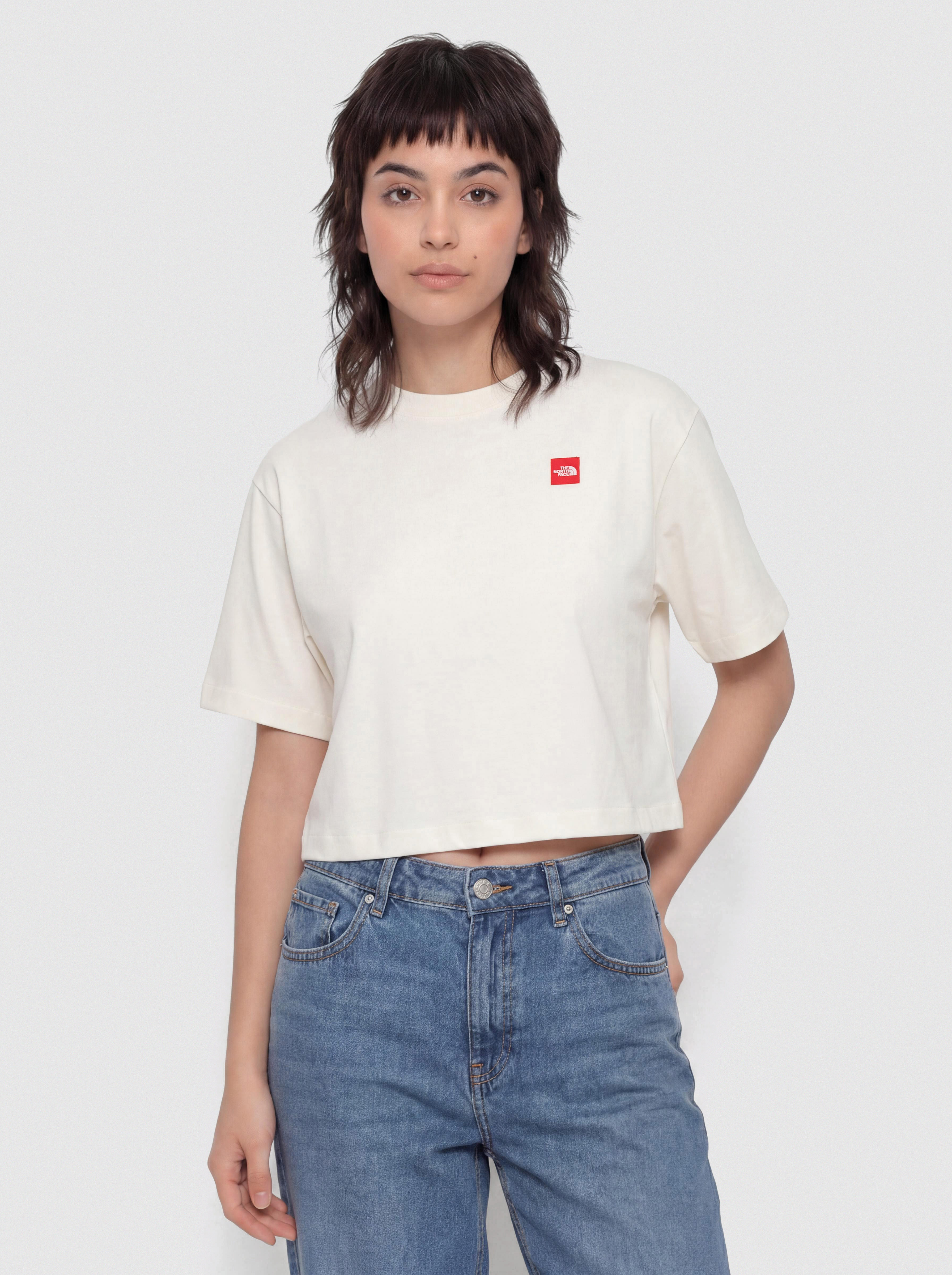 Póló The North Face Tnf Red Box Boxy Wmn
