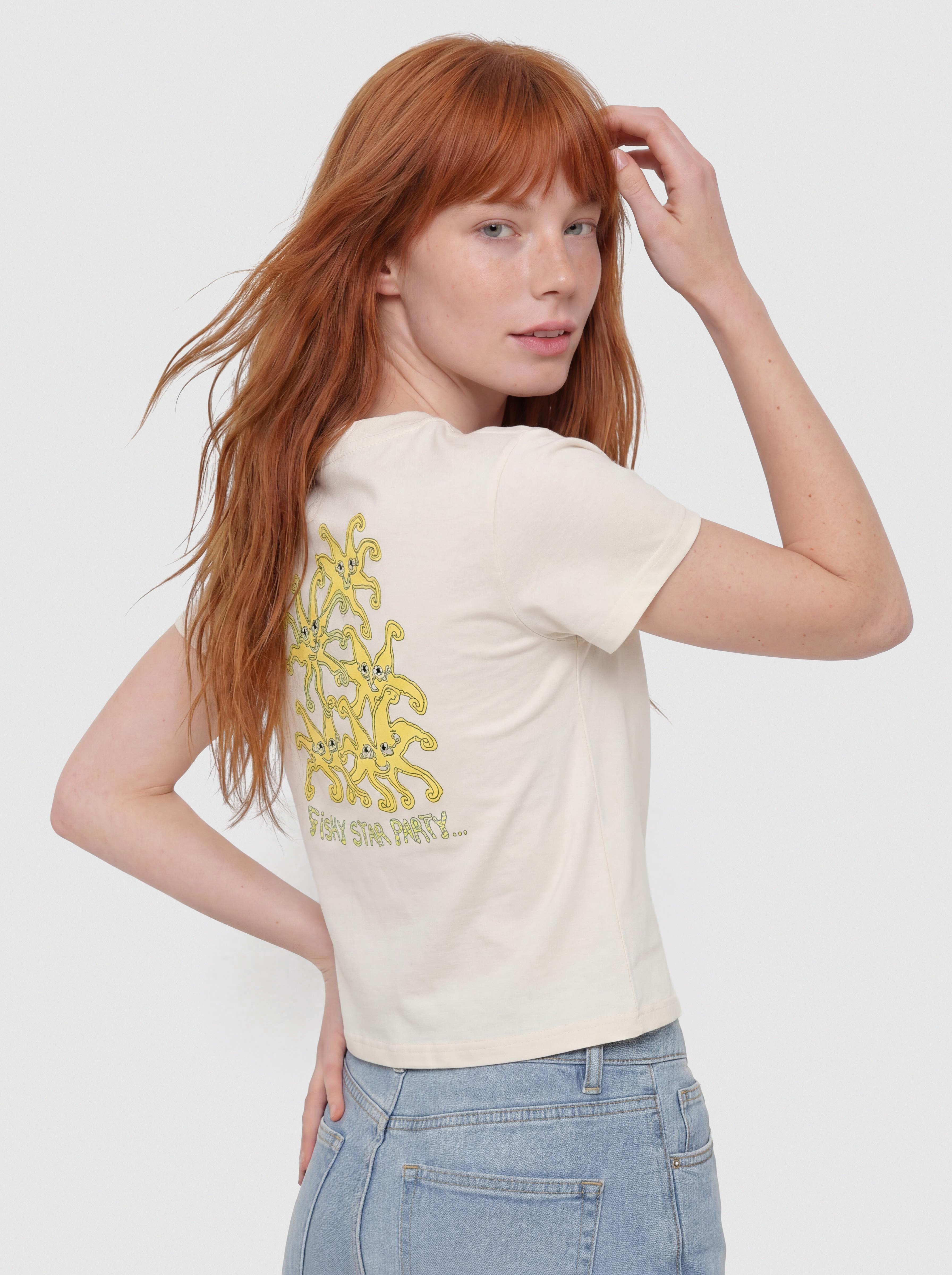 Volcom Moove On Wmn Póló (vintage white)