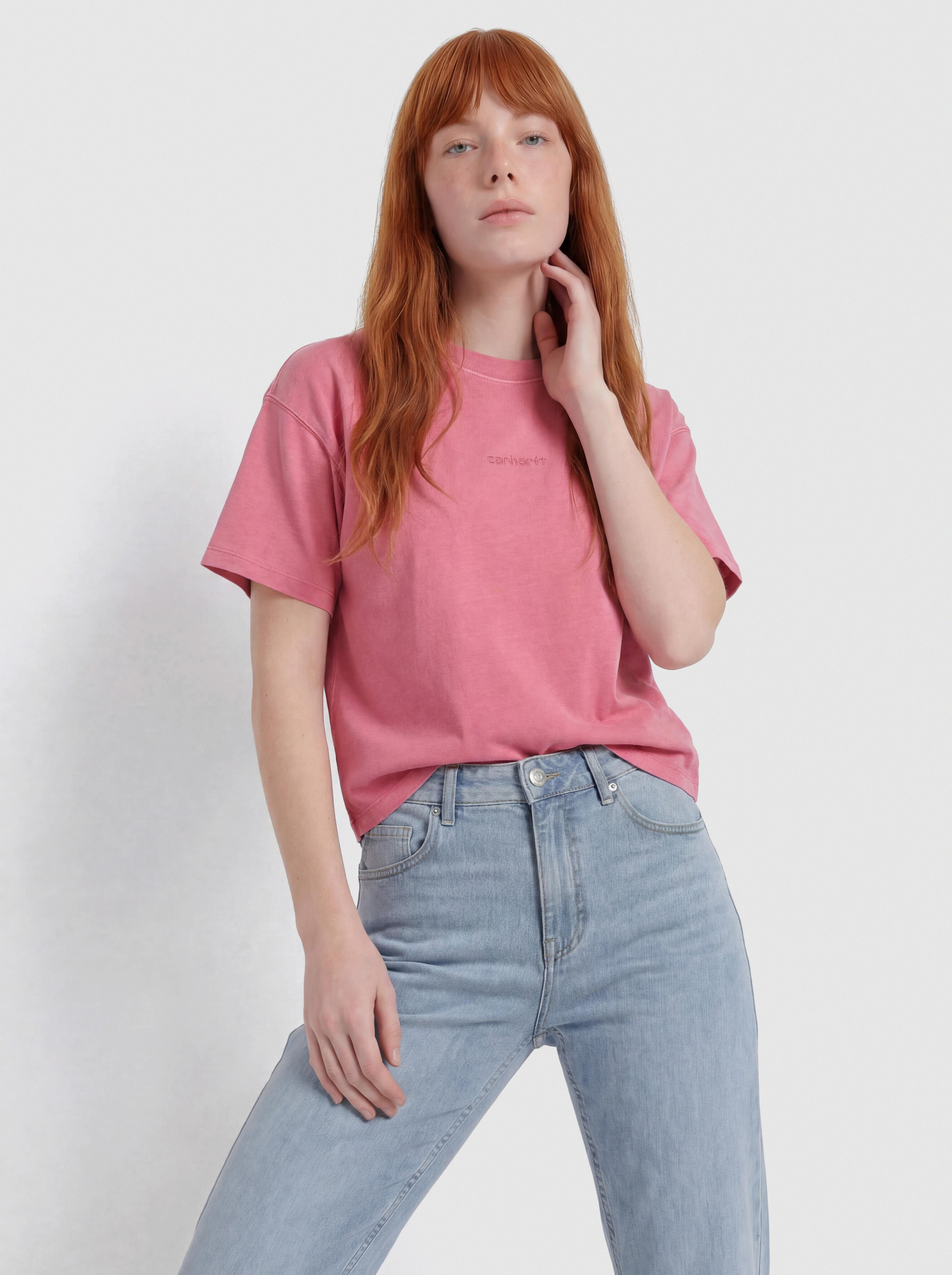 Carhartt WIP Benton Wmn Pu00f3lu00f3 (primrose)