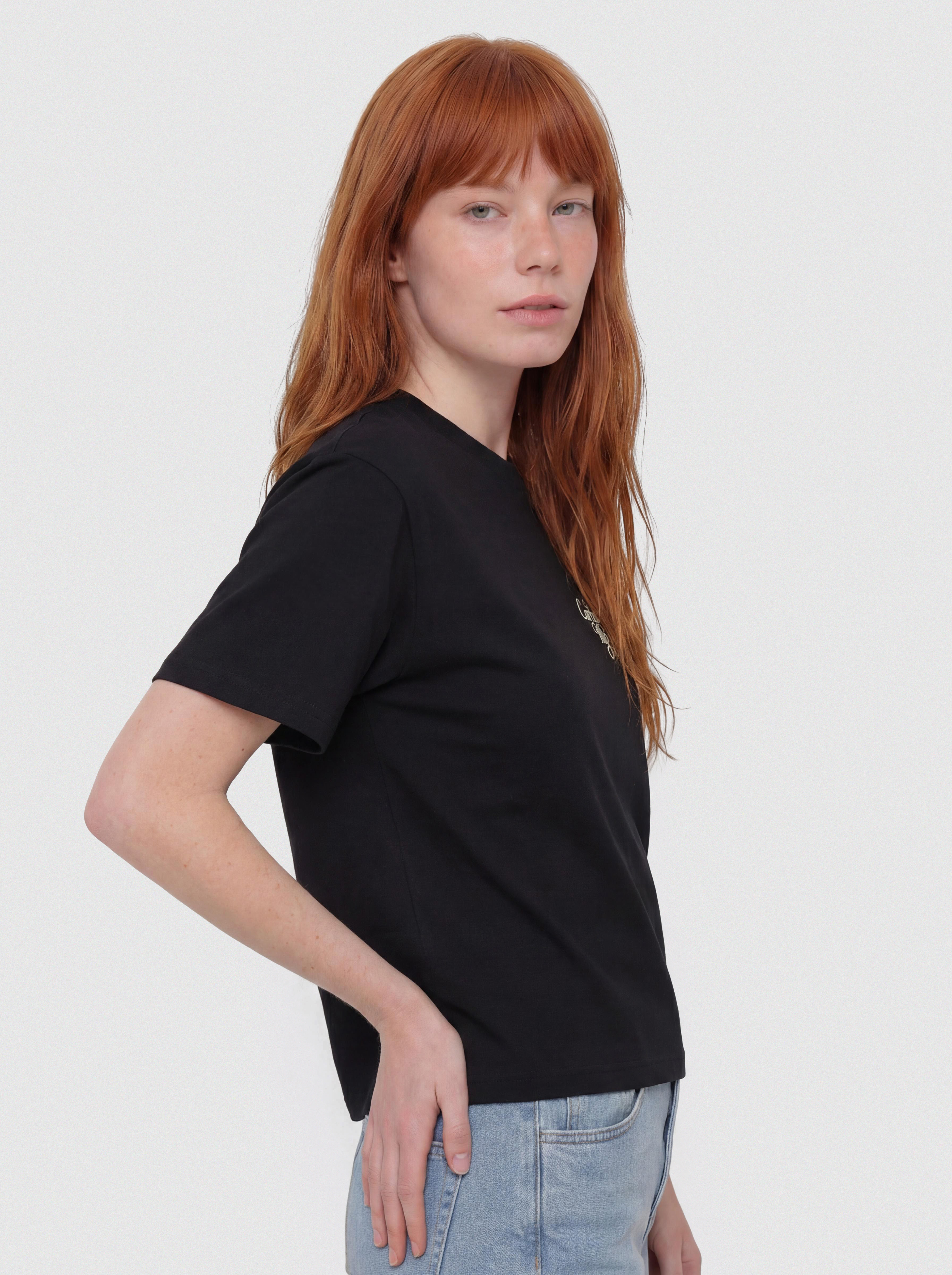 Carhartt WIP Vestige Wmn Póló (black)