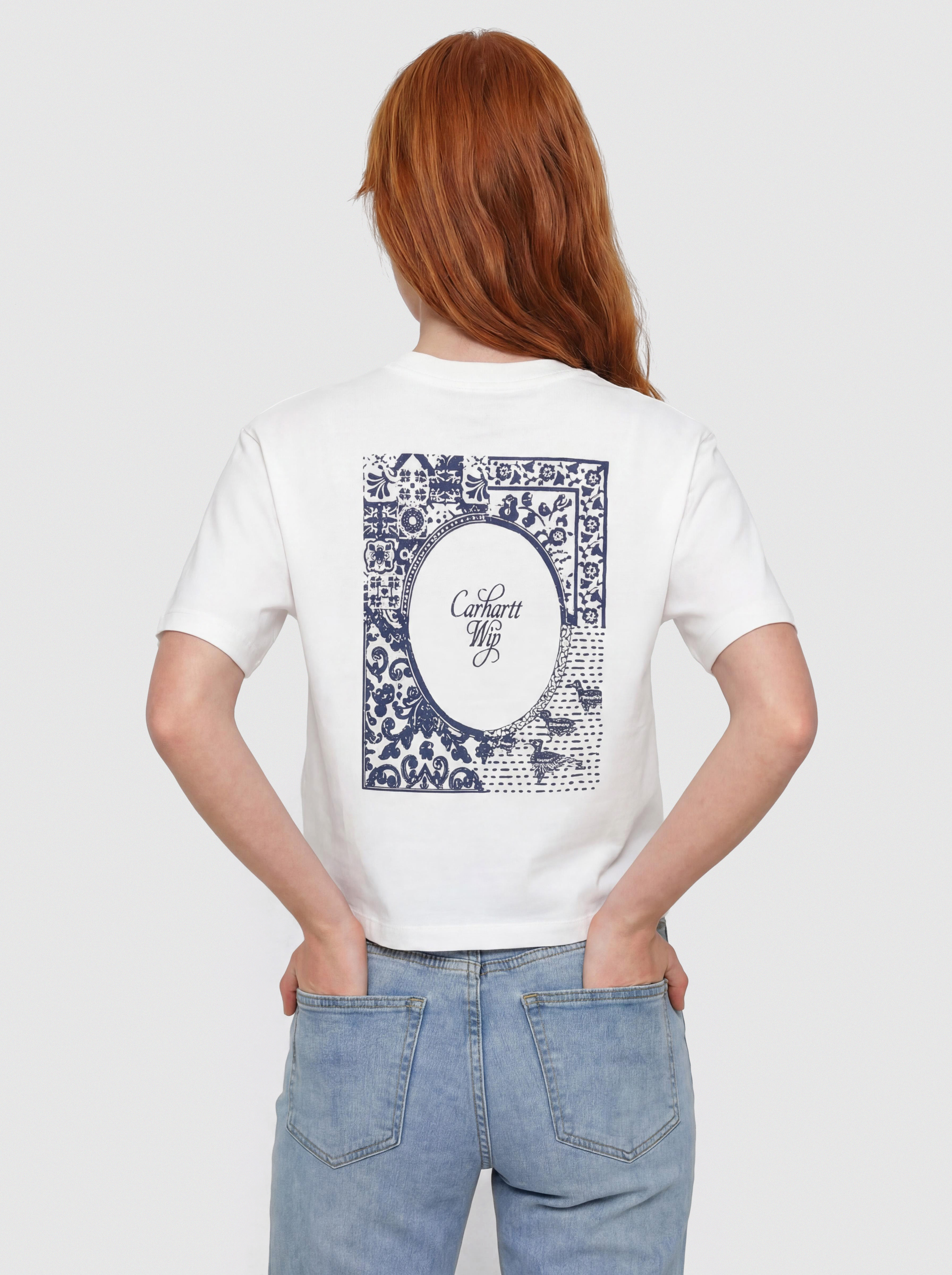 Carhartt WIP Vestige Wmn Póló (white)