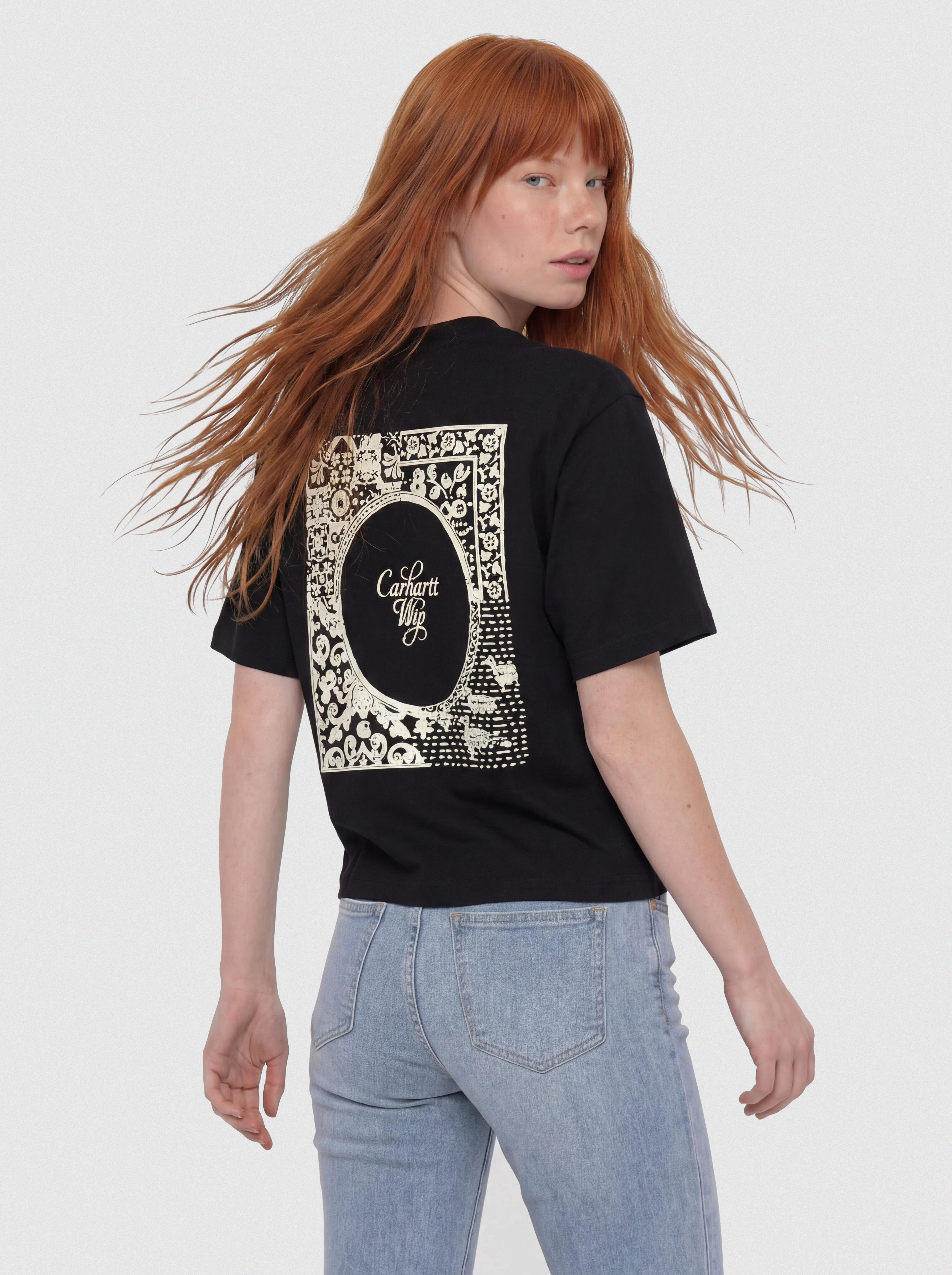 Carhartt WIP Vestige Wmn Póló (black)