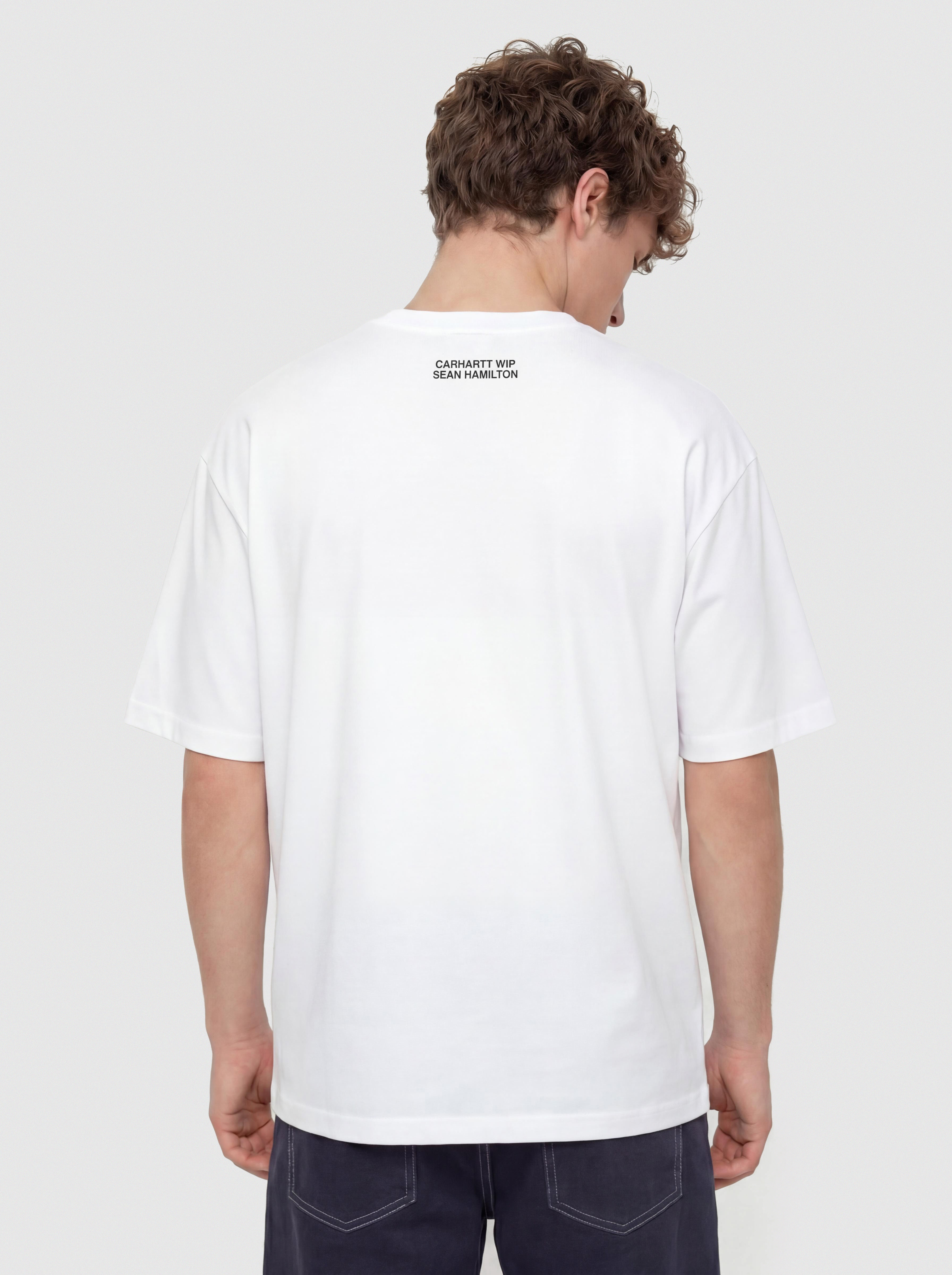 Póló Carhartt WIP Sean Hamilton 02 (white)