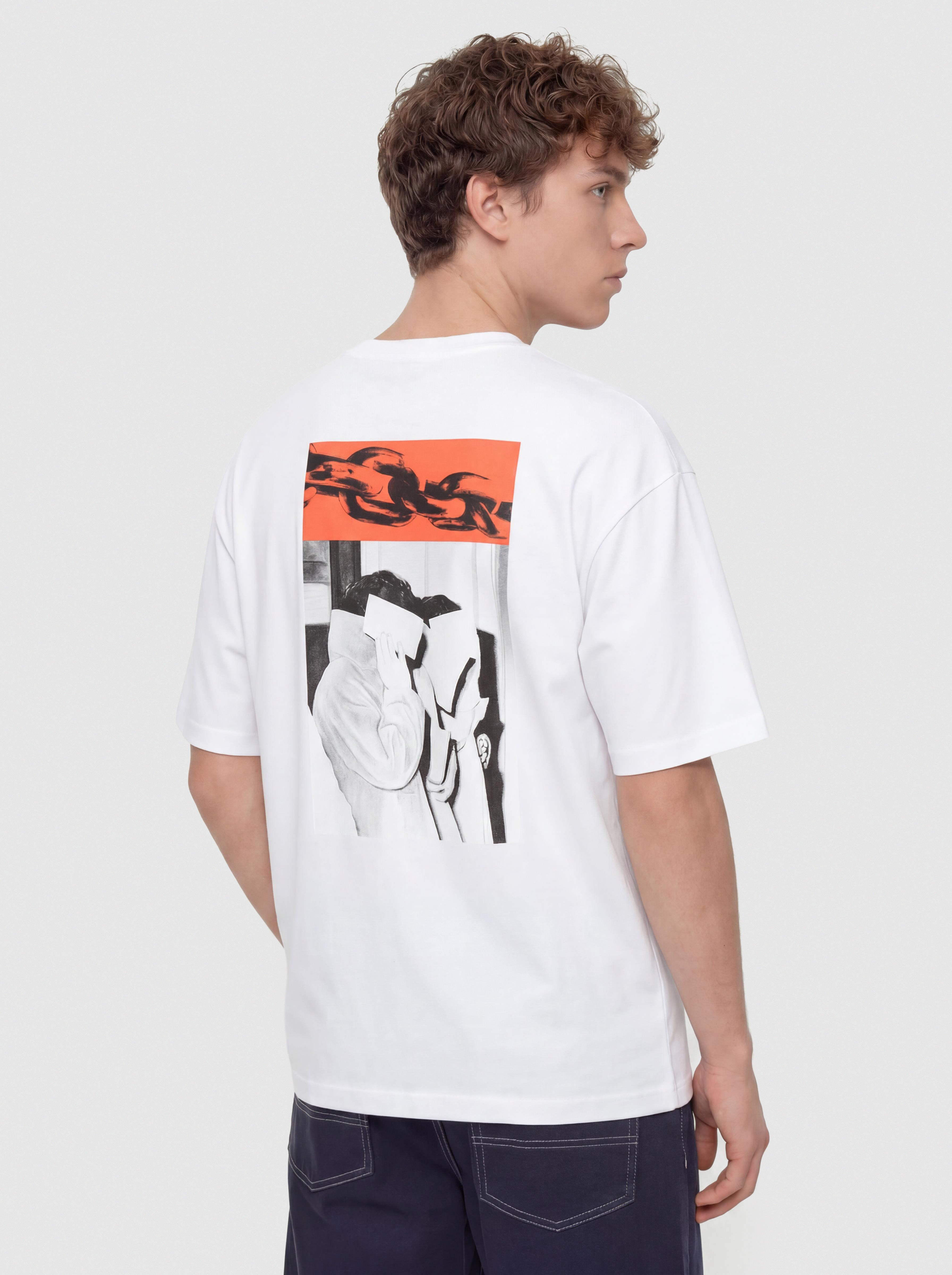 Póló Carhartt WIP Sean Hamilton 01 (white)