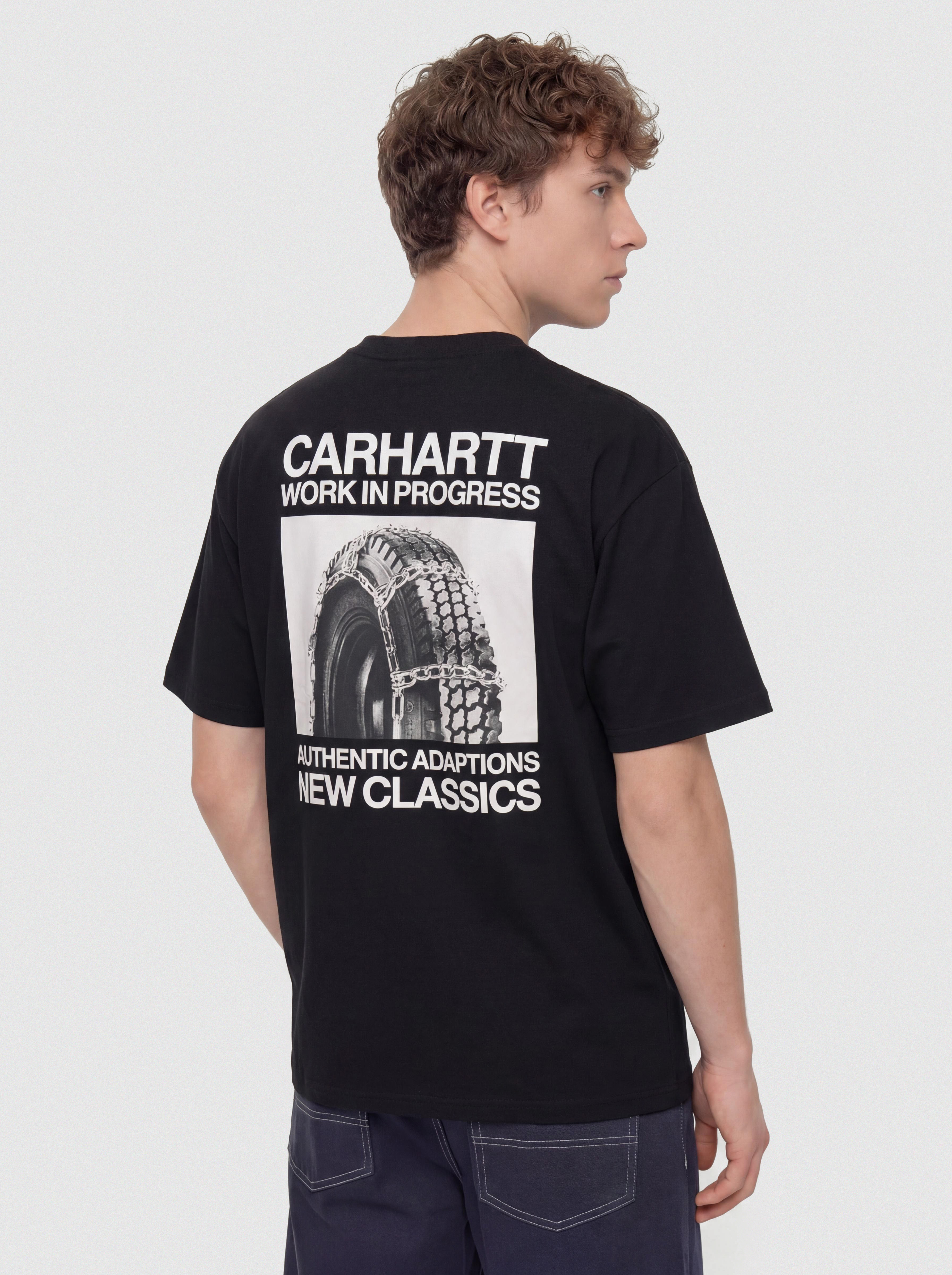 Póló Carhartt WIP Sean Hamilton 03 (black)