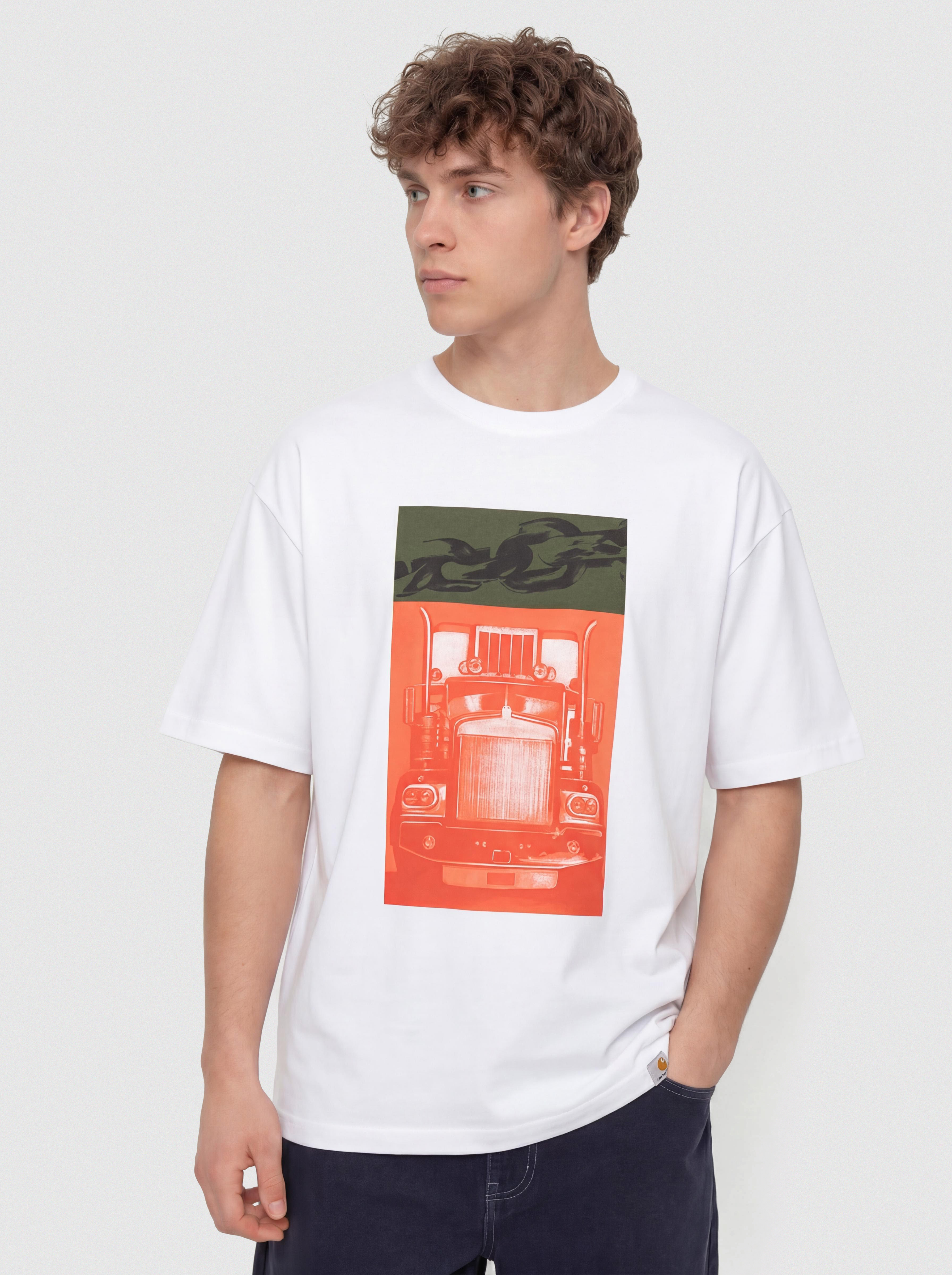 Póló Carhartt WIP Sean Hamilton 01 (white)