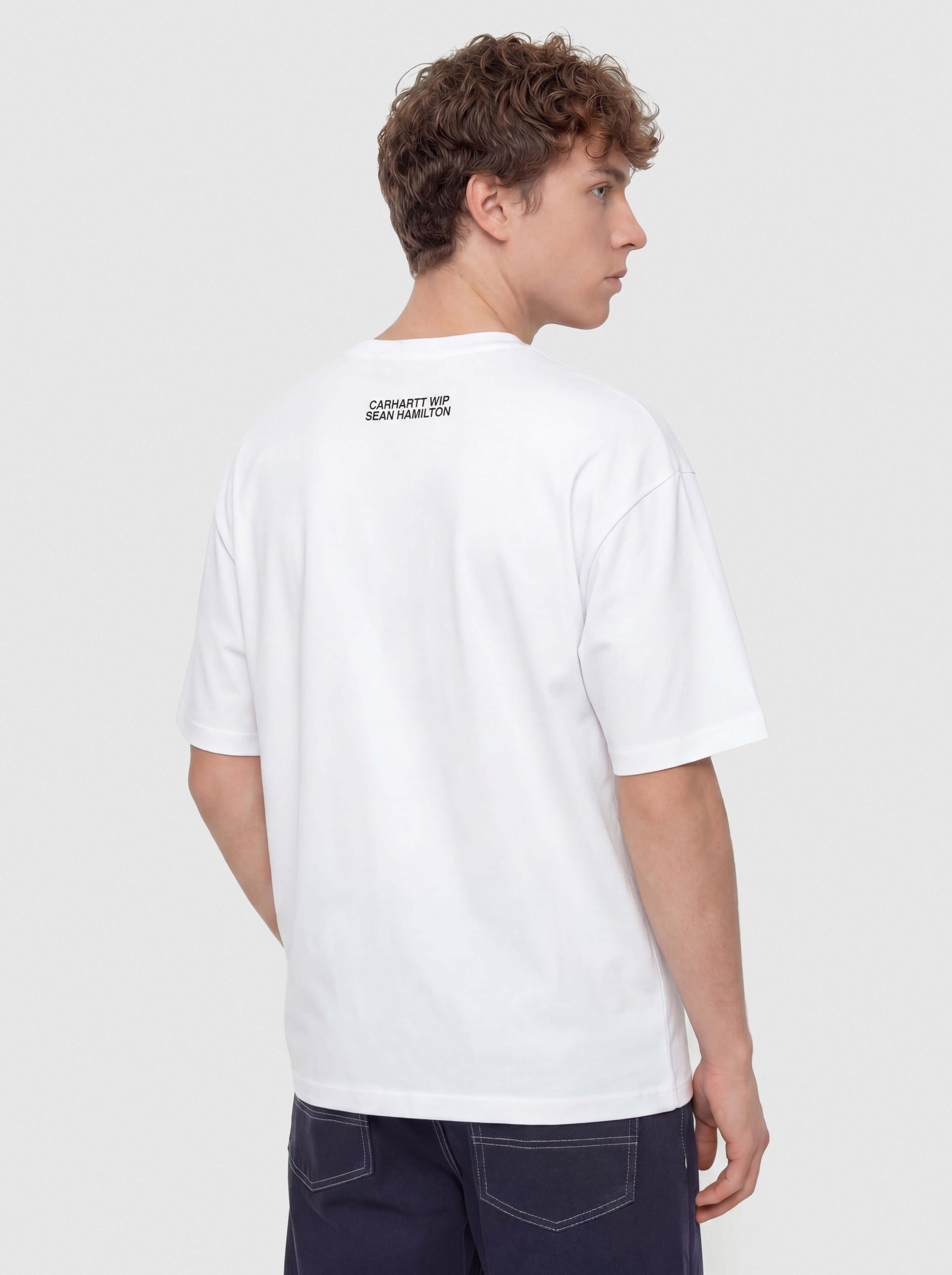 Póló Carhartt WIP Sean Hamilton 02 (white)