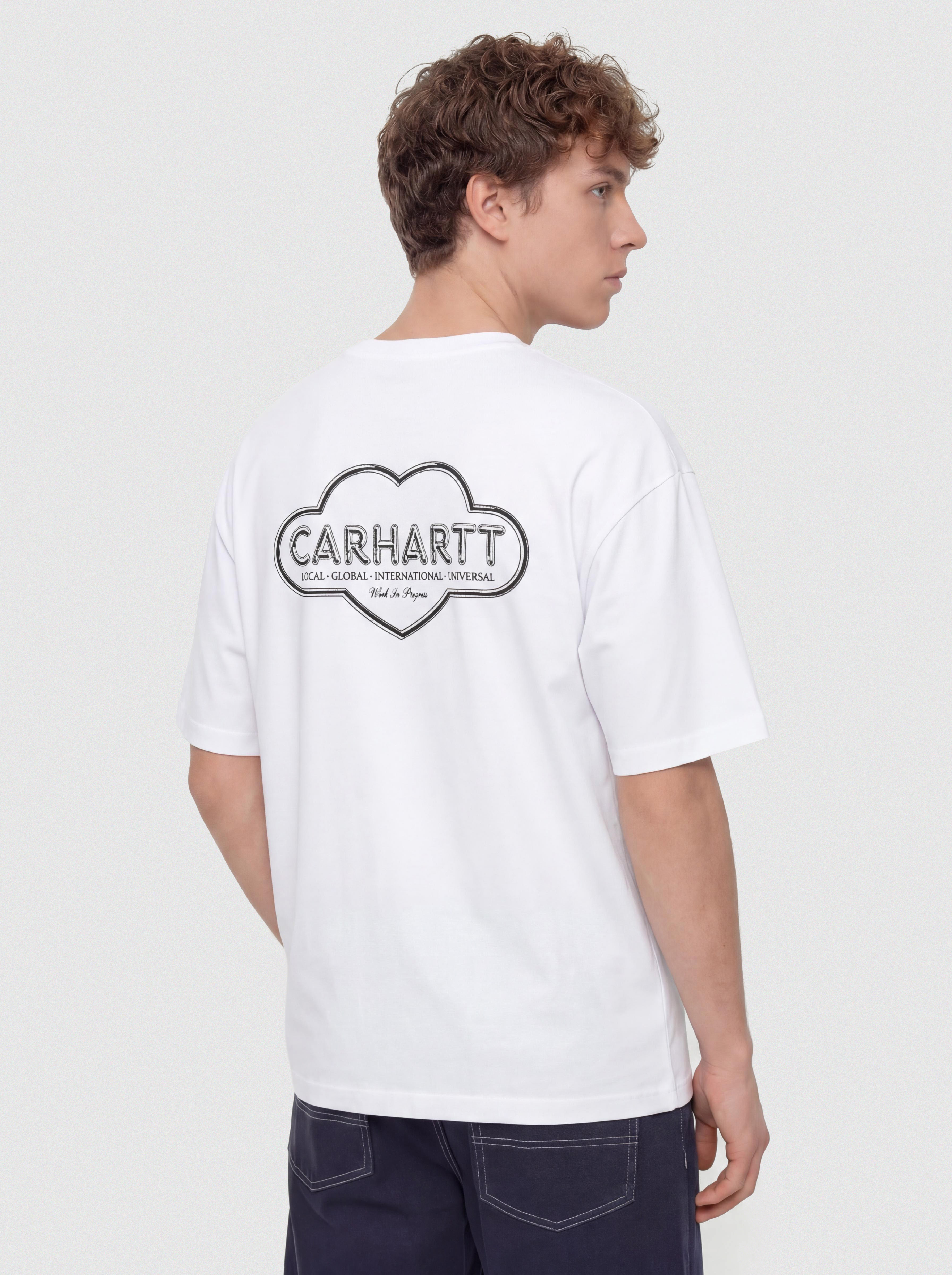 Carhartt WIP Cloud Heart Póló (white)