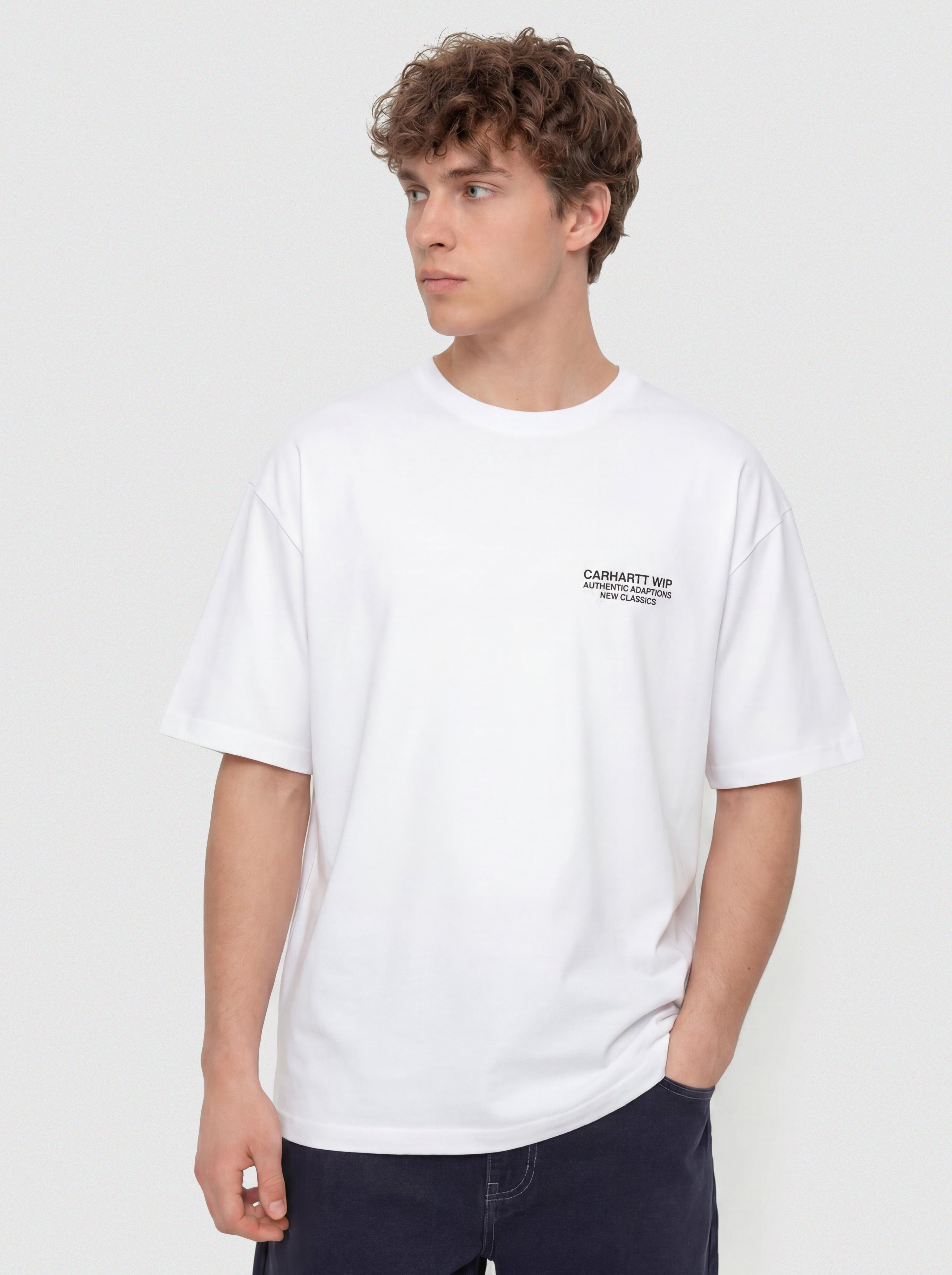 Póló Carhartt WIP Sean Hamilton 03 (white)