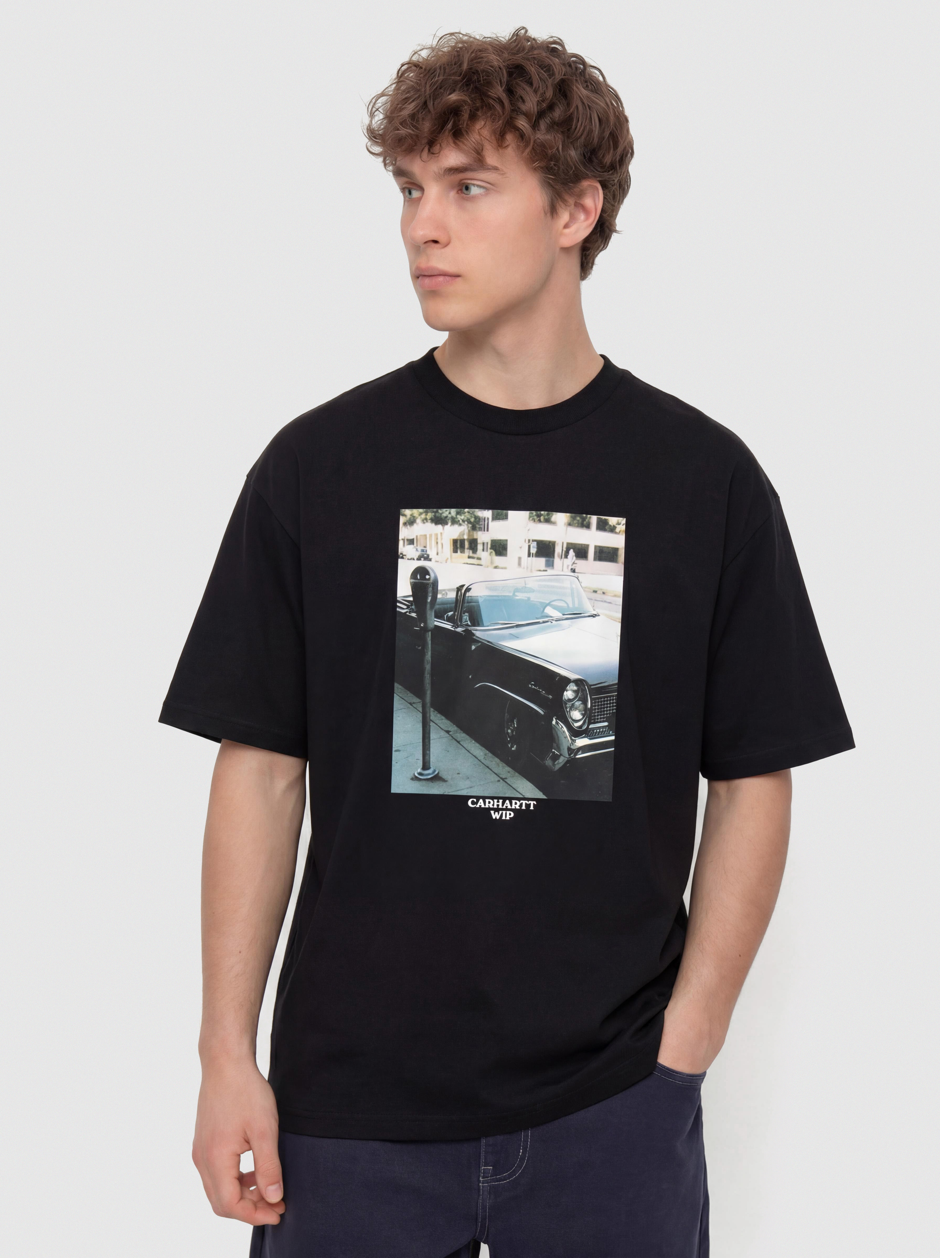 Póló Carhartt WIP Warm Views (black)