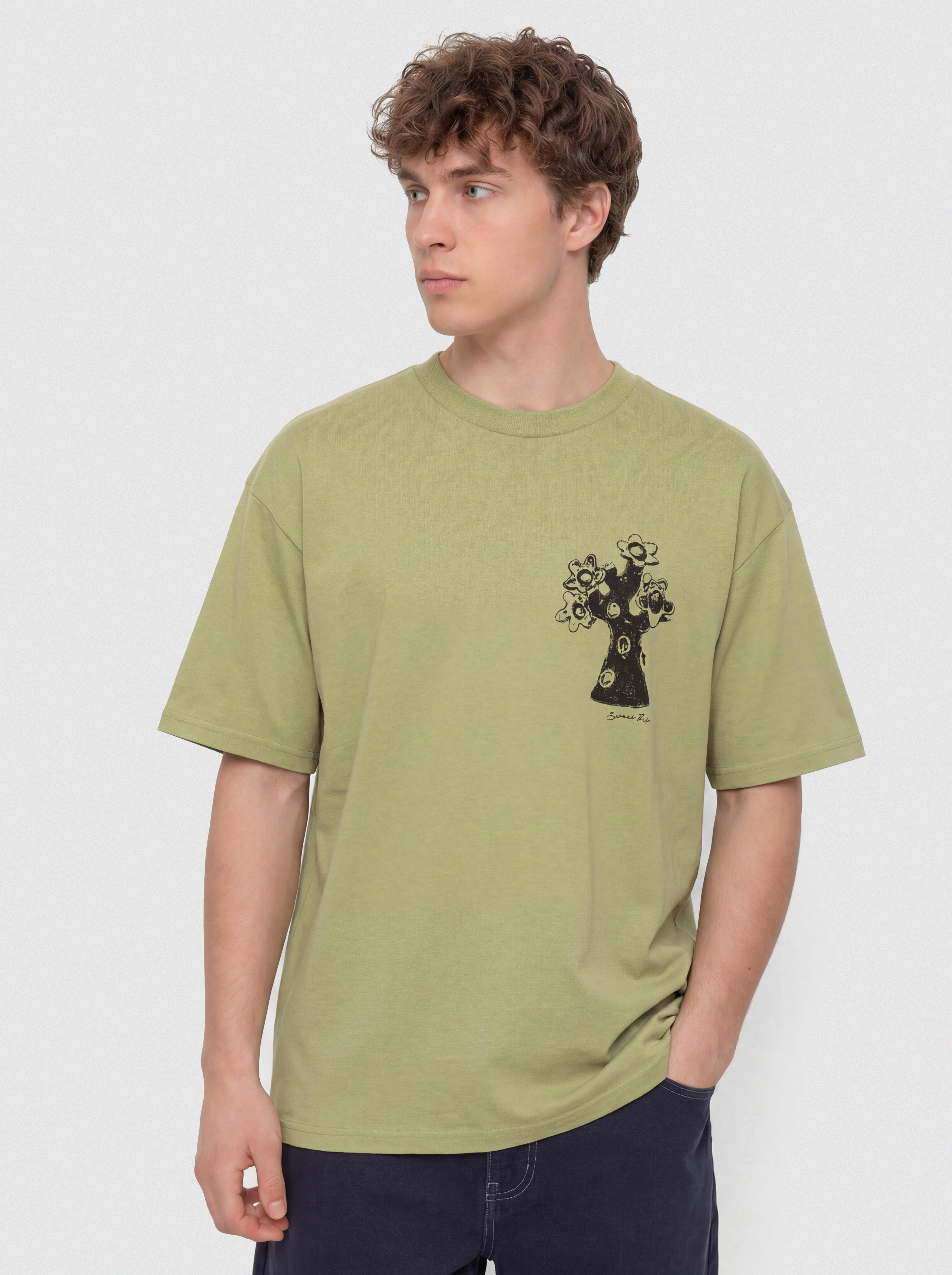 Póló Carhartt WIP Forma (gentle green)