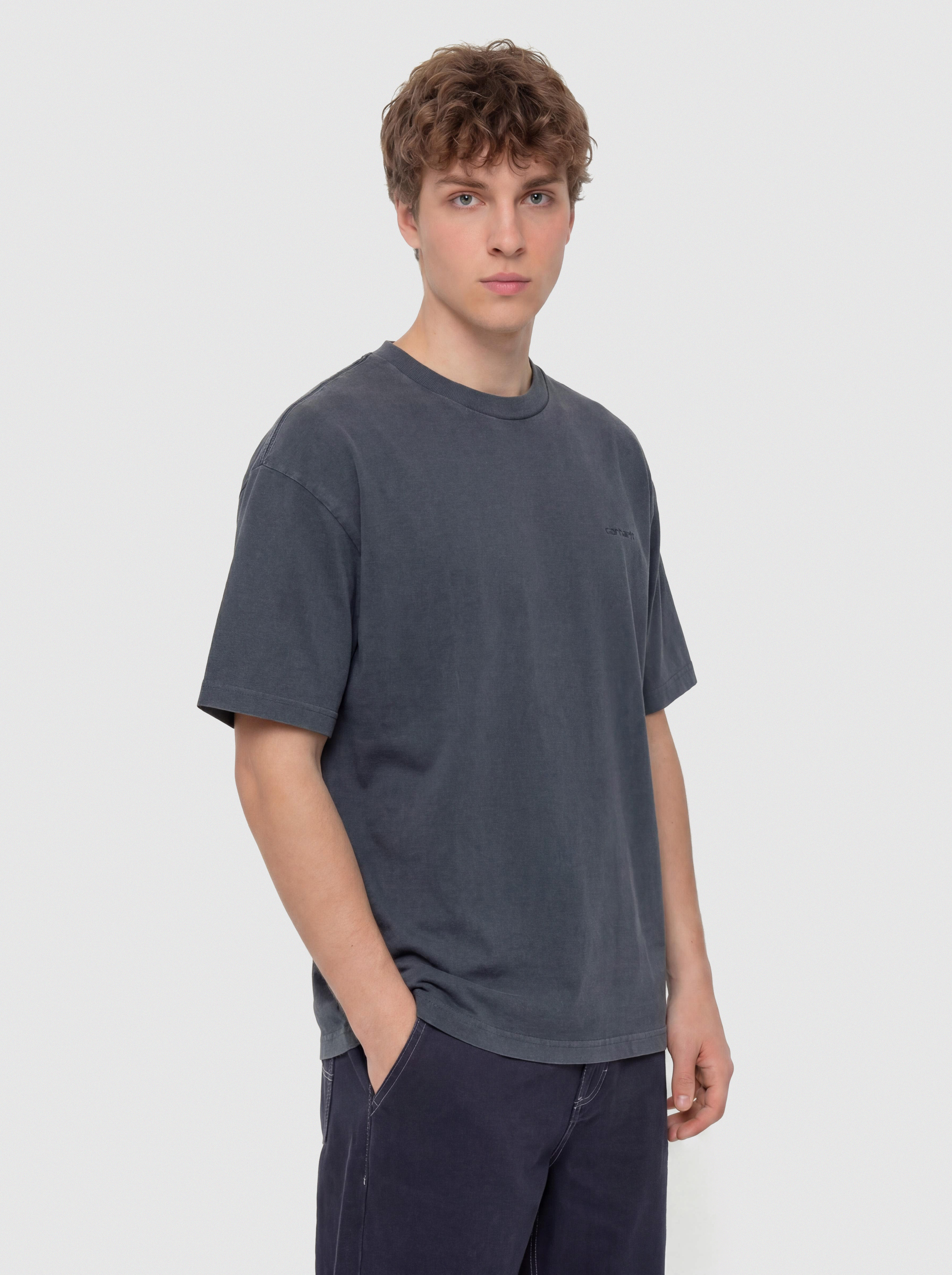 Carhartt WIP Benton Pu00f3lu00f3 (carbon)