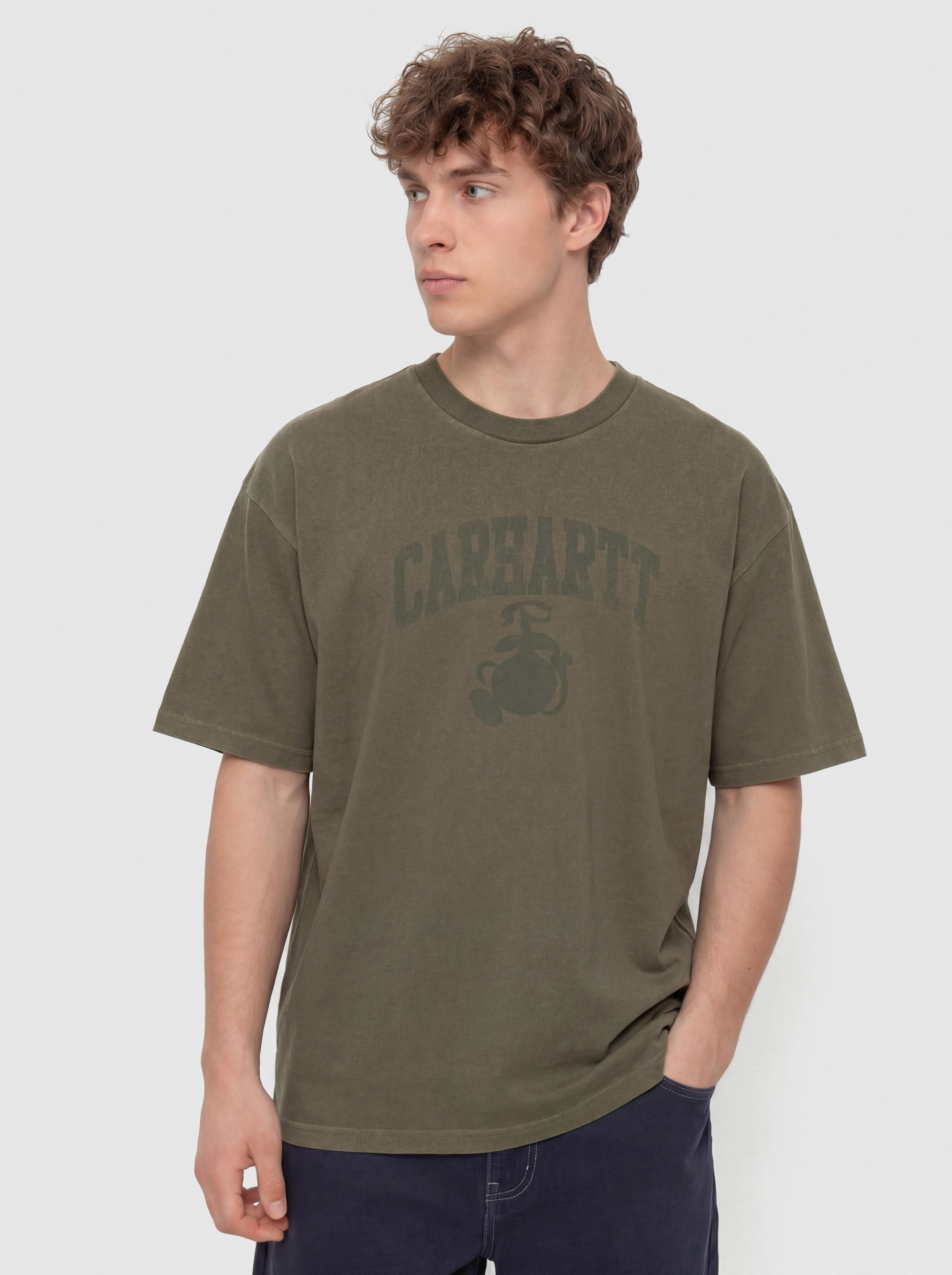 Pu00f3lu00f3 Carhartt WIP Faded Pond Corps (cypress)