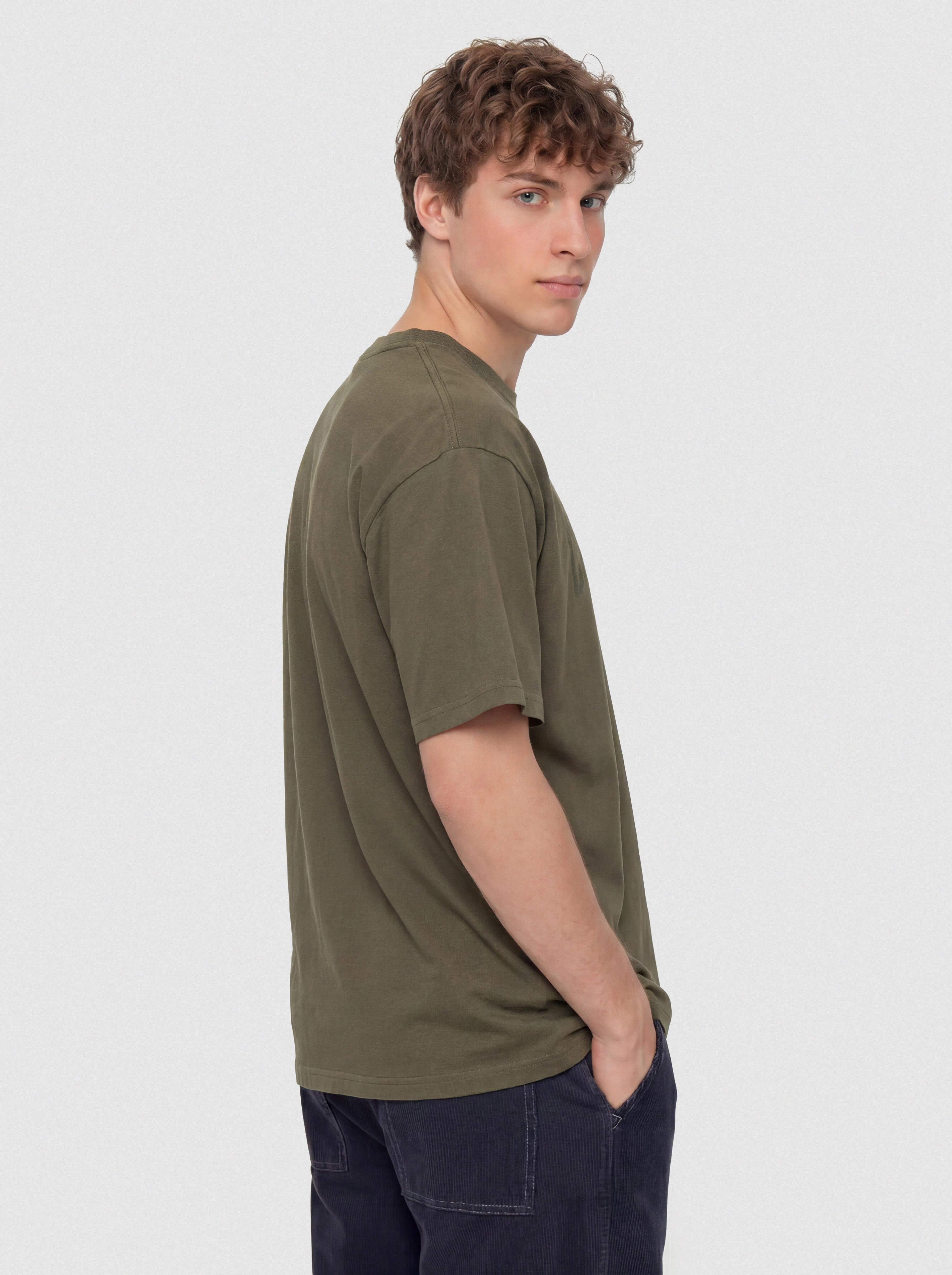 Póló Carhartt WIP Faded Pond Corps (cypress)