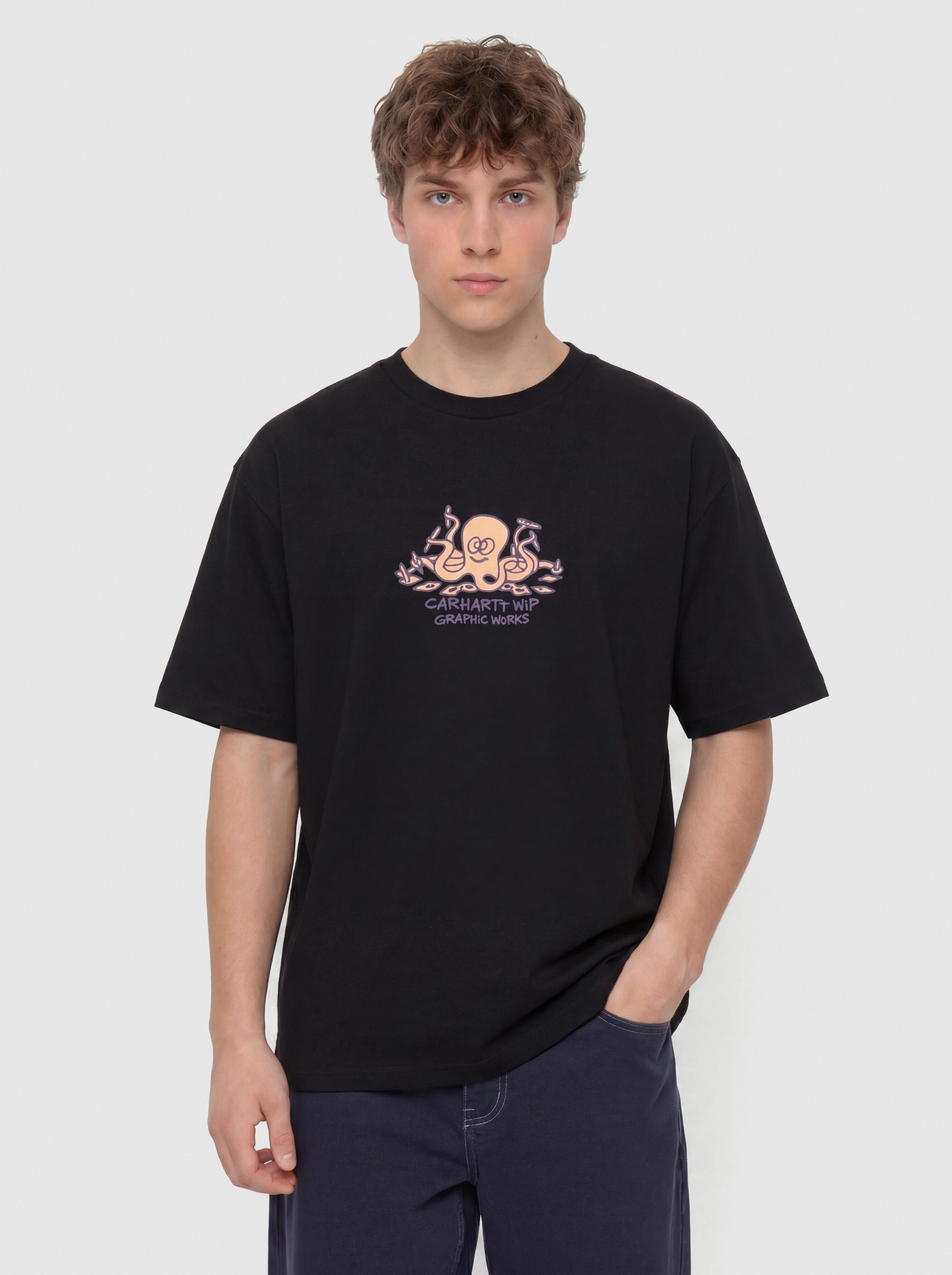 Póló Carhartt WIP Ink Lab (black)