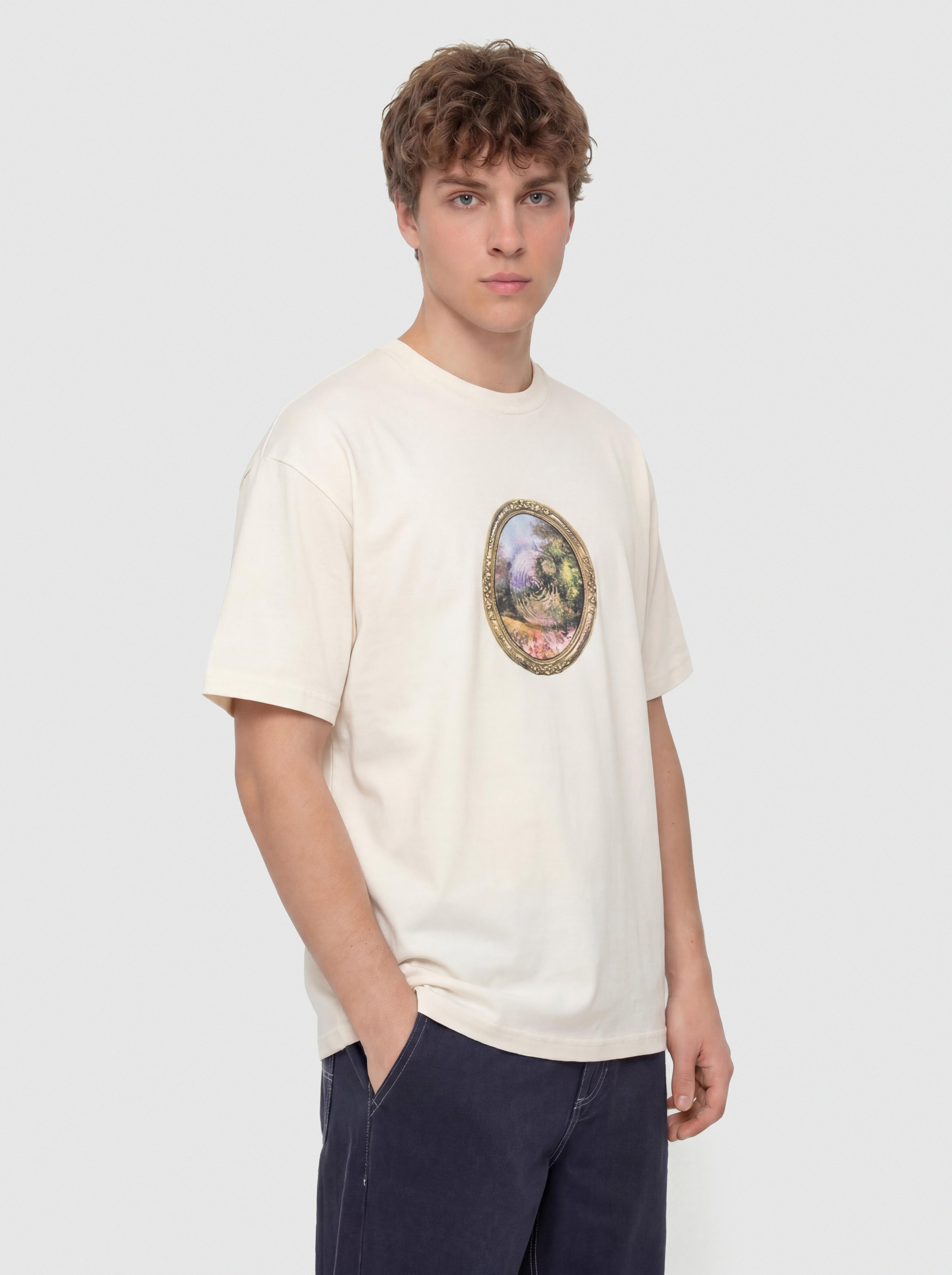 Carhartt WIP Mirror Póló (wax)