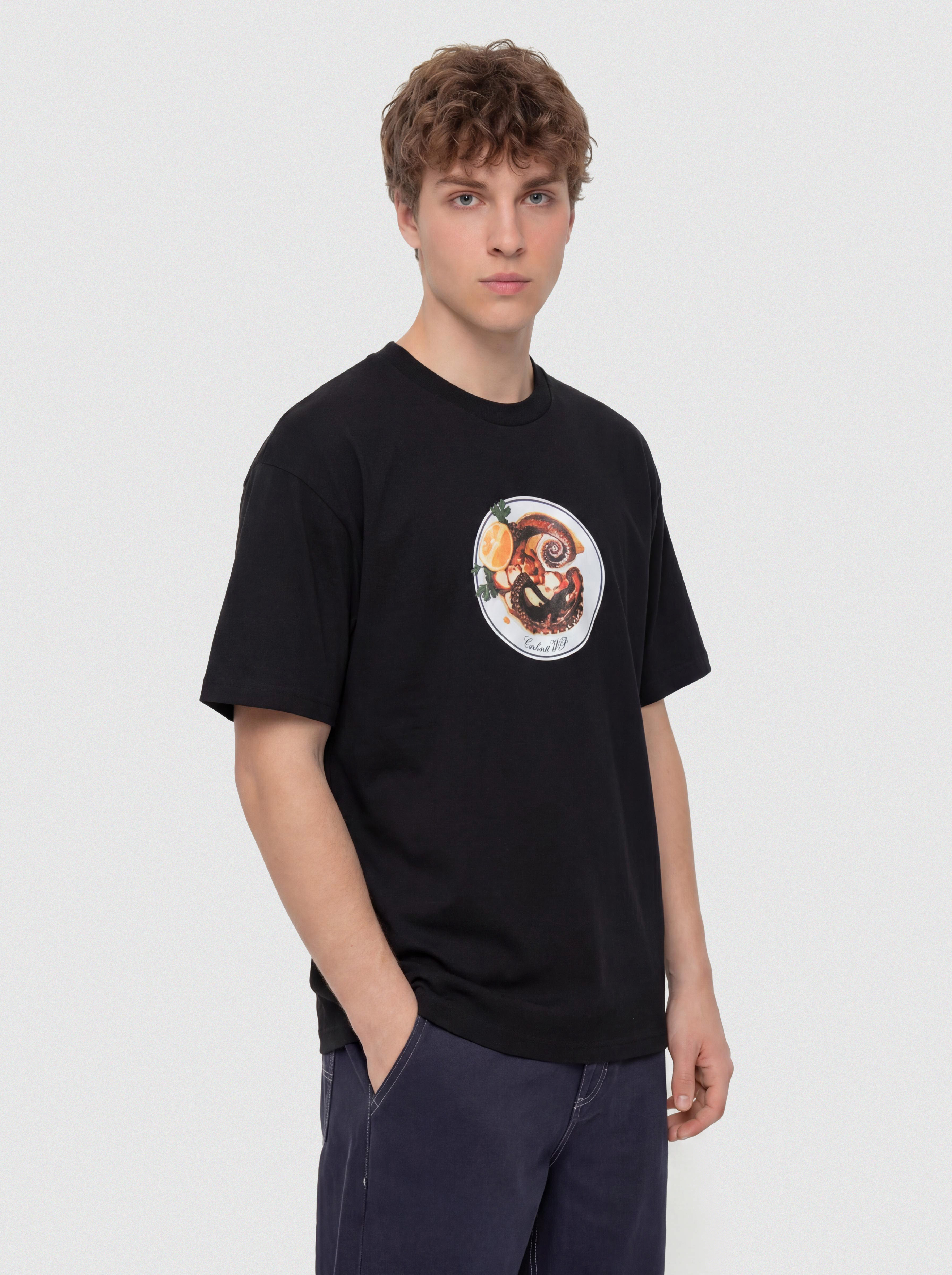 Póló Carhartt WIP Octopus (black)