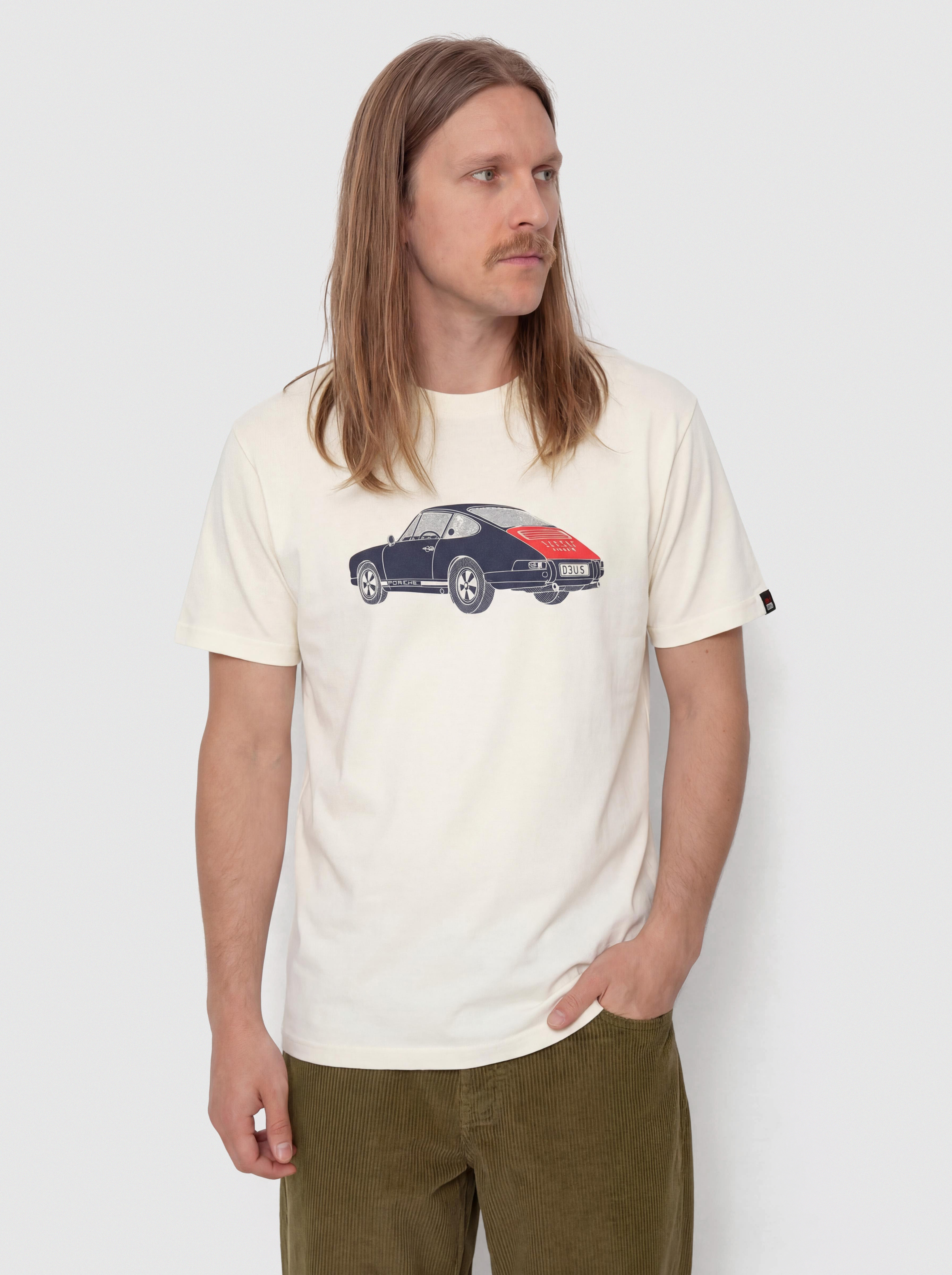 Póló Deus Ex Machina Emporium Niner (pristine white)