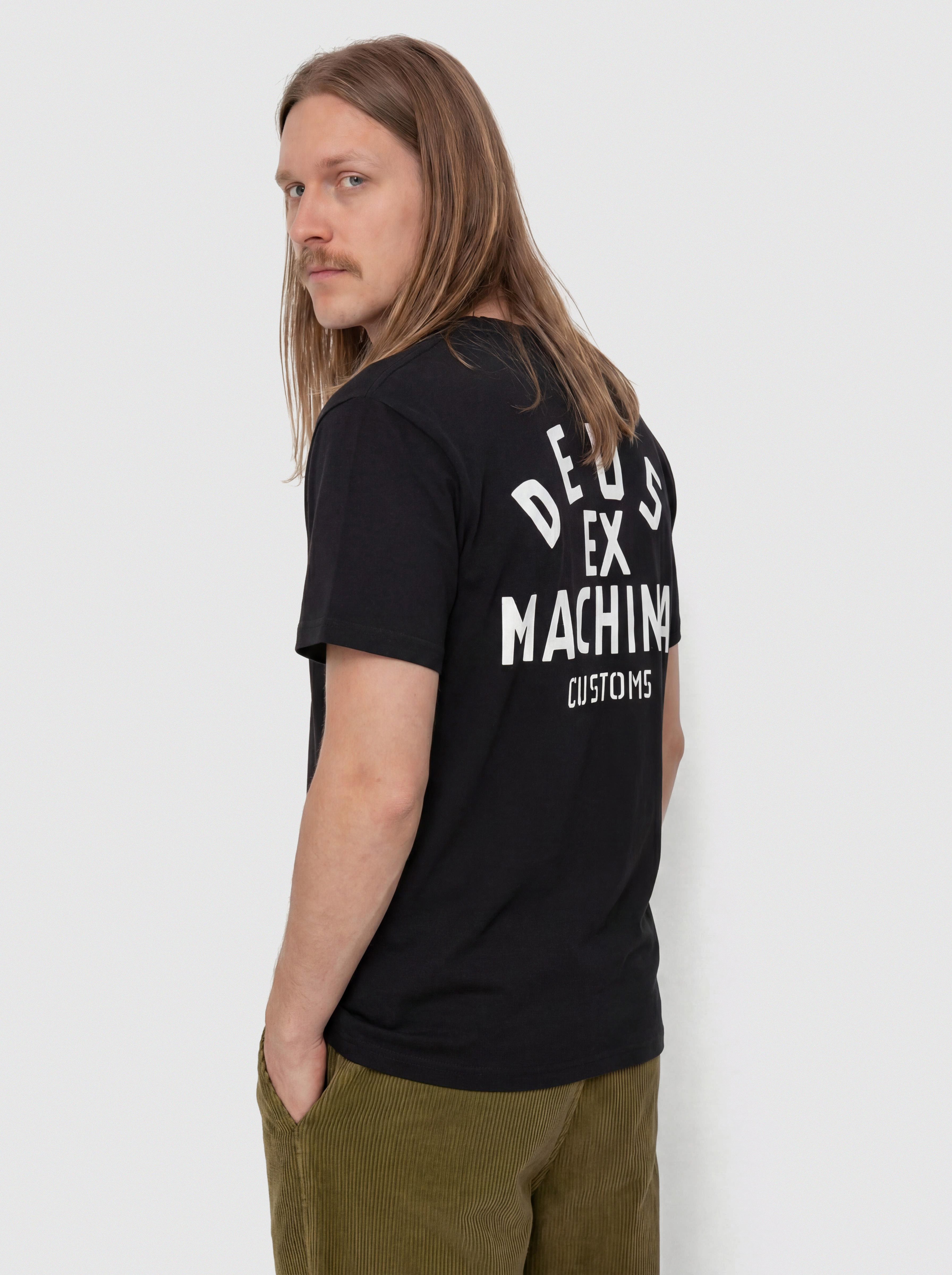 Póló Deus Ex Machina Pisstin (black)