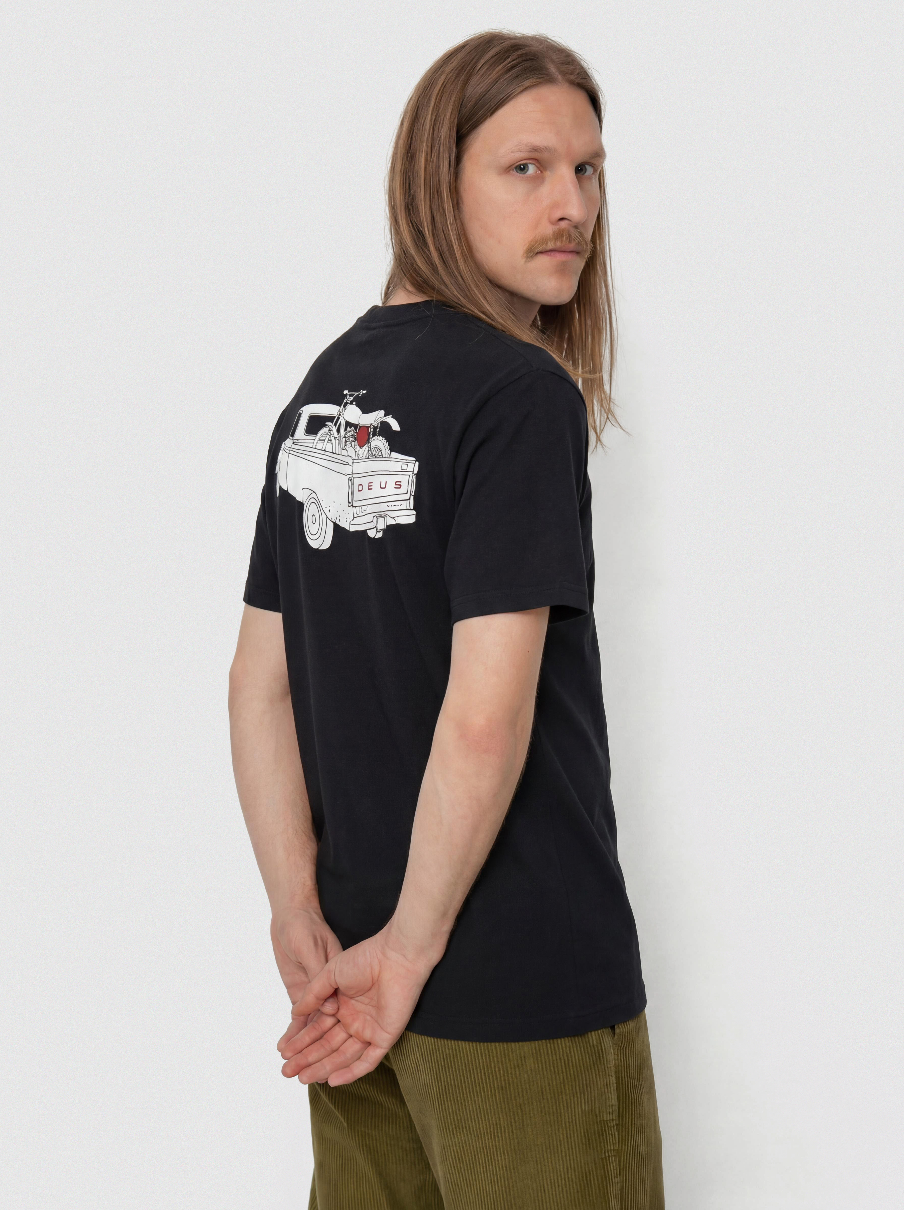 Póló Deus Ex Machina Carby Pickup (black)