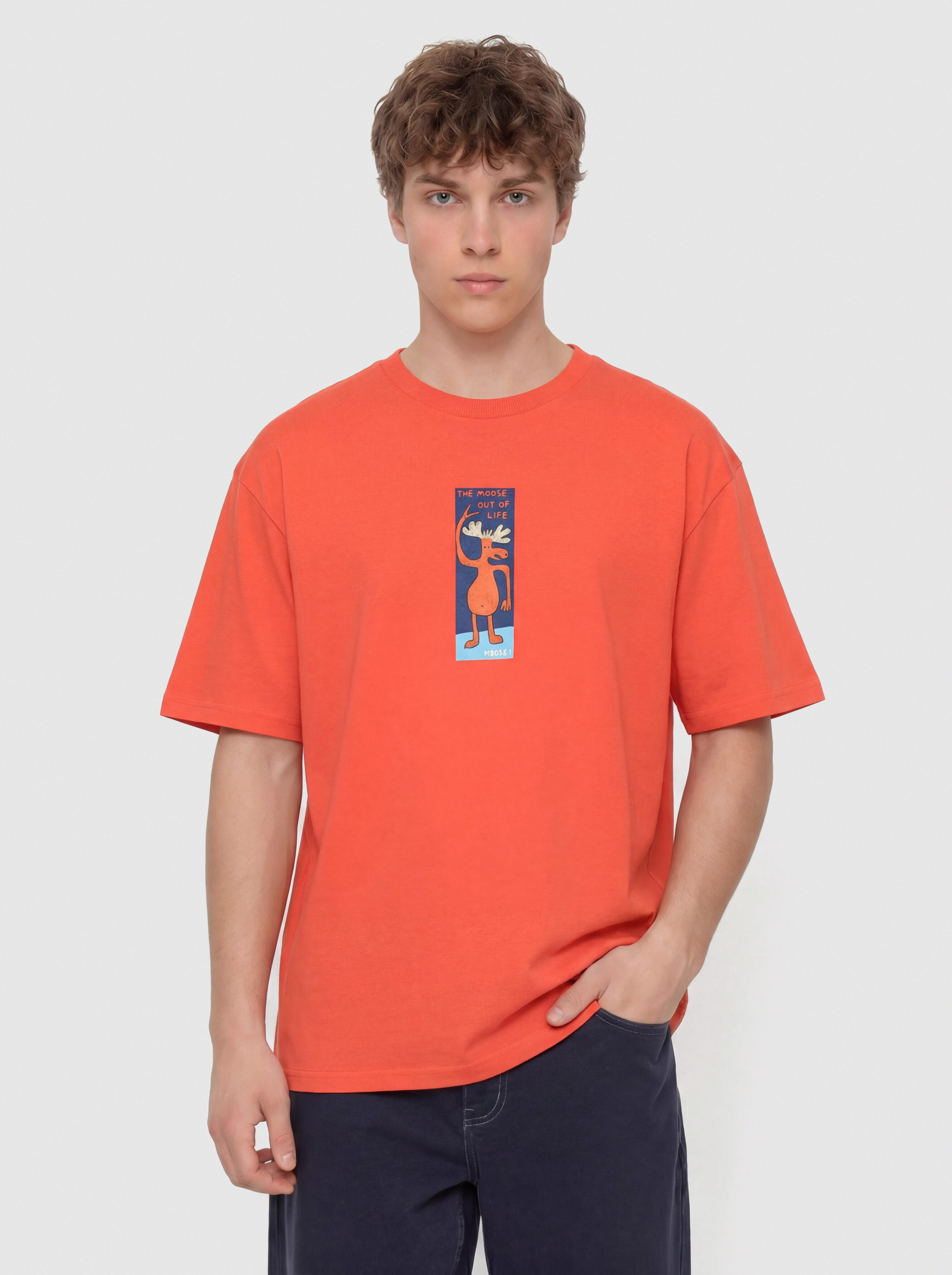 Volcom Olivmoose Póló (bright red)