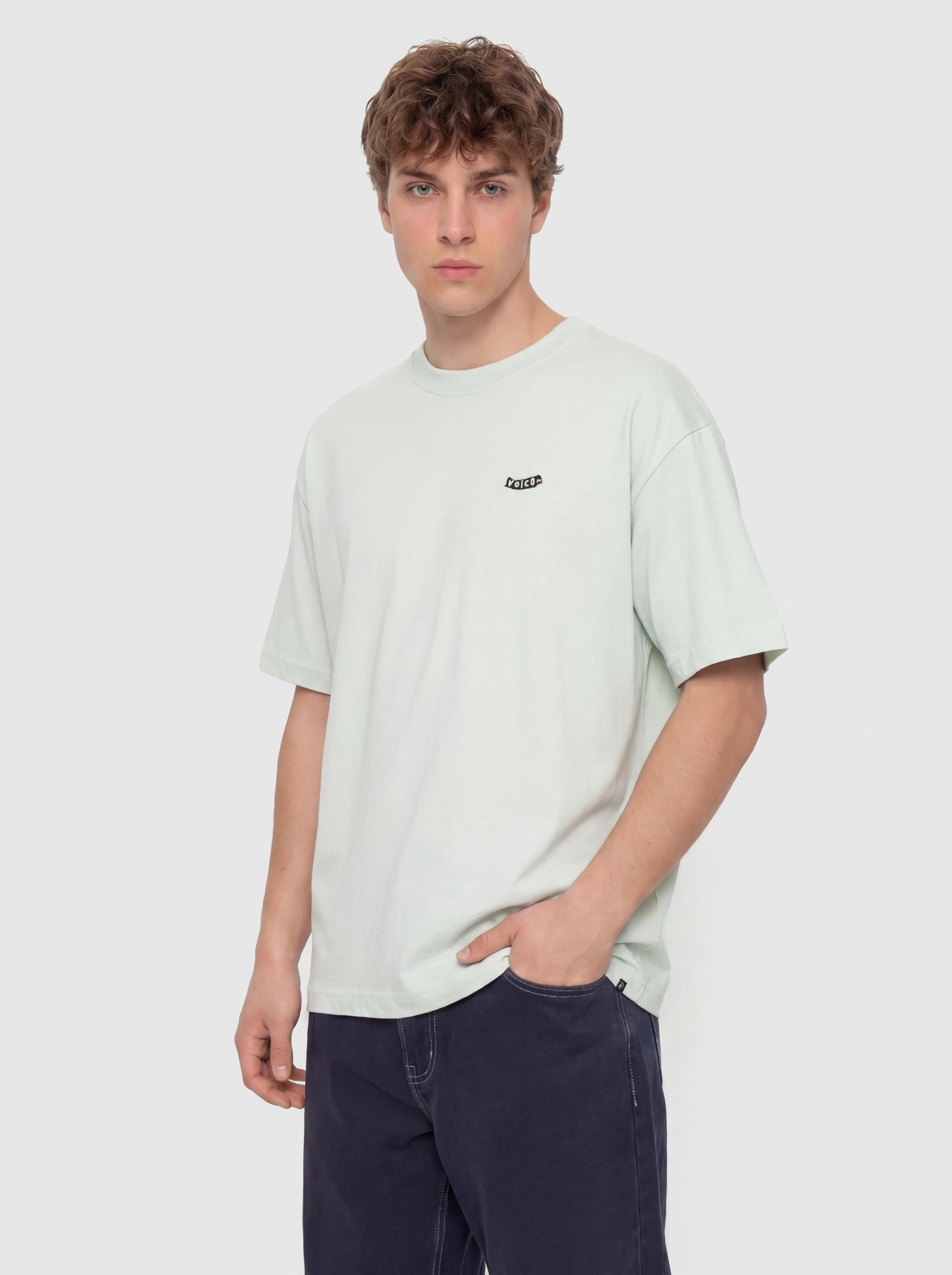 Pu00f3lu00f3 Volcom Pistol Stone Lse (pale aqua)