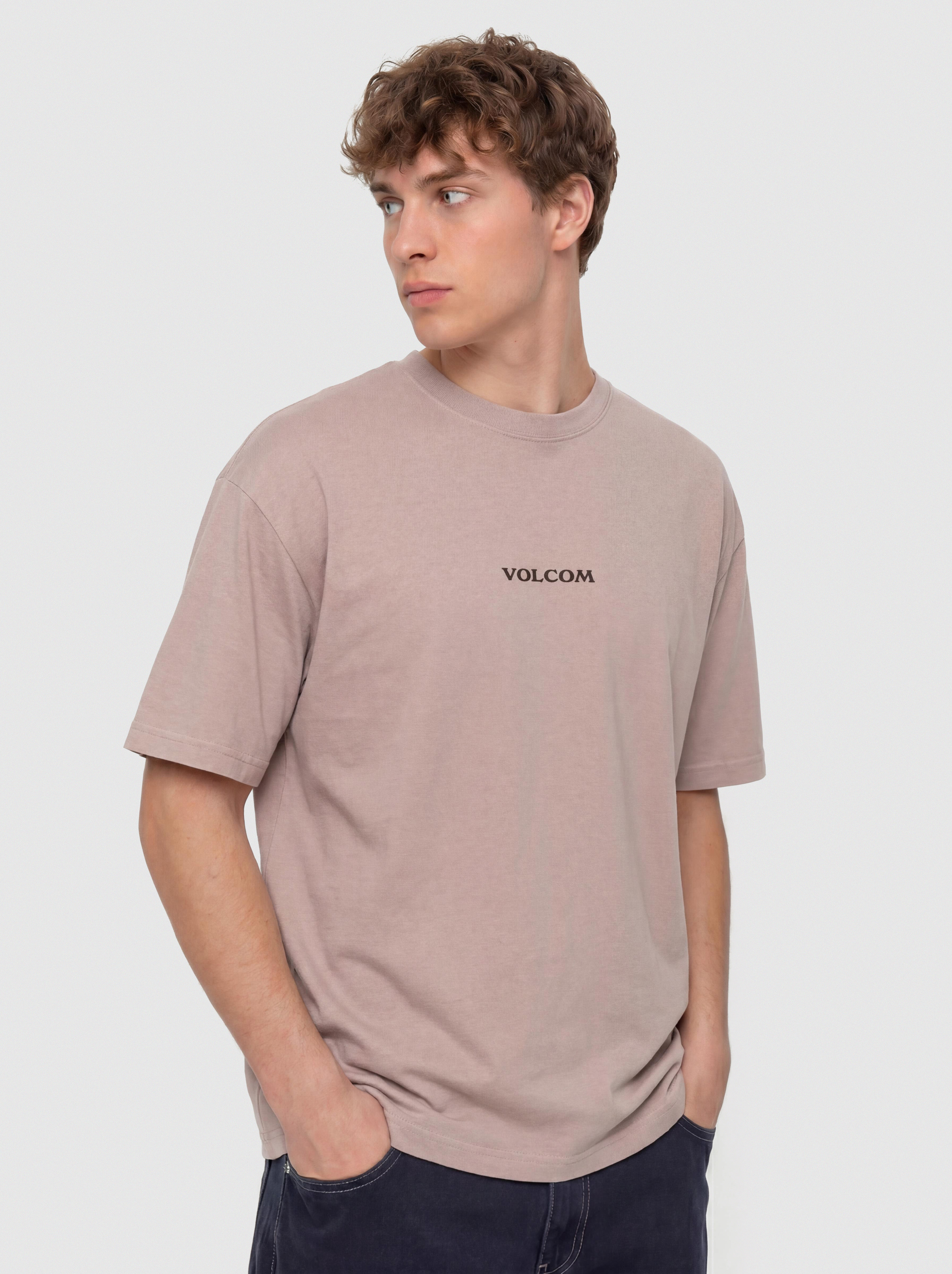 Volcom Volcom Stone Lse Póló (bark brown)